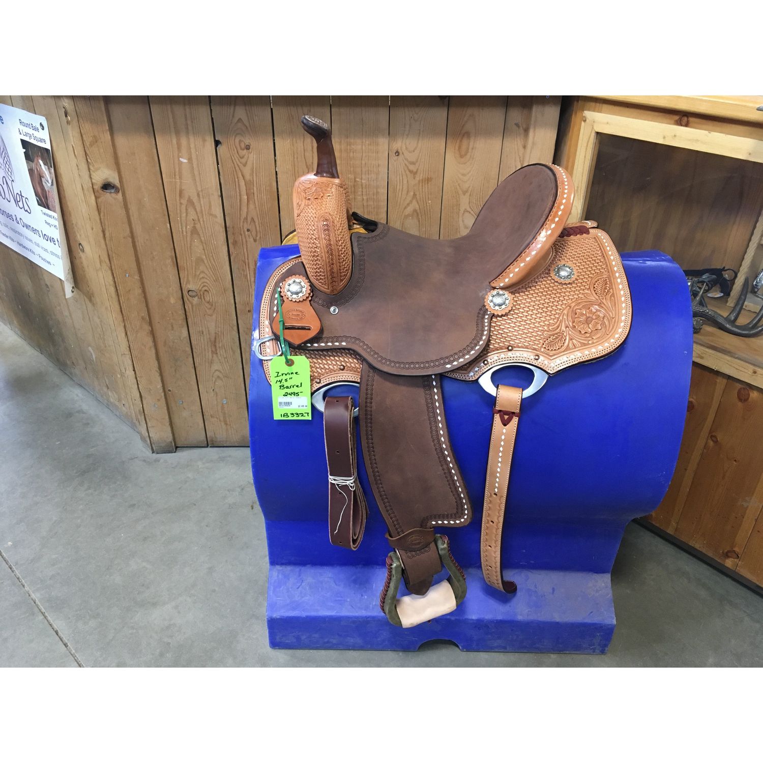 Irvine 14.5" Barrel Saddle-38