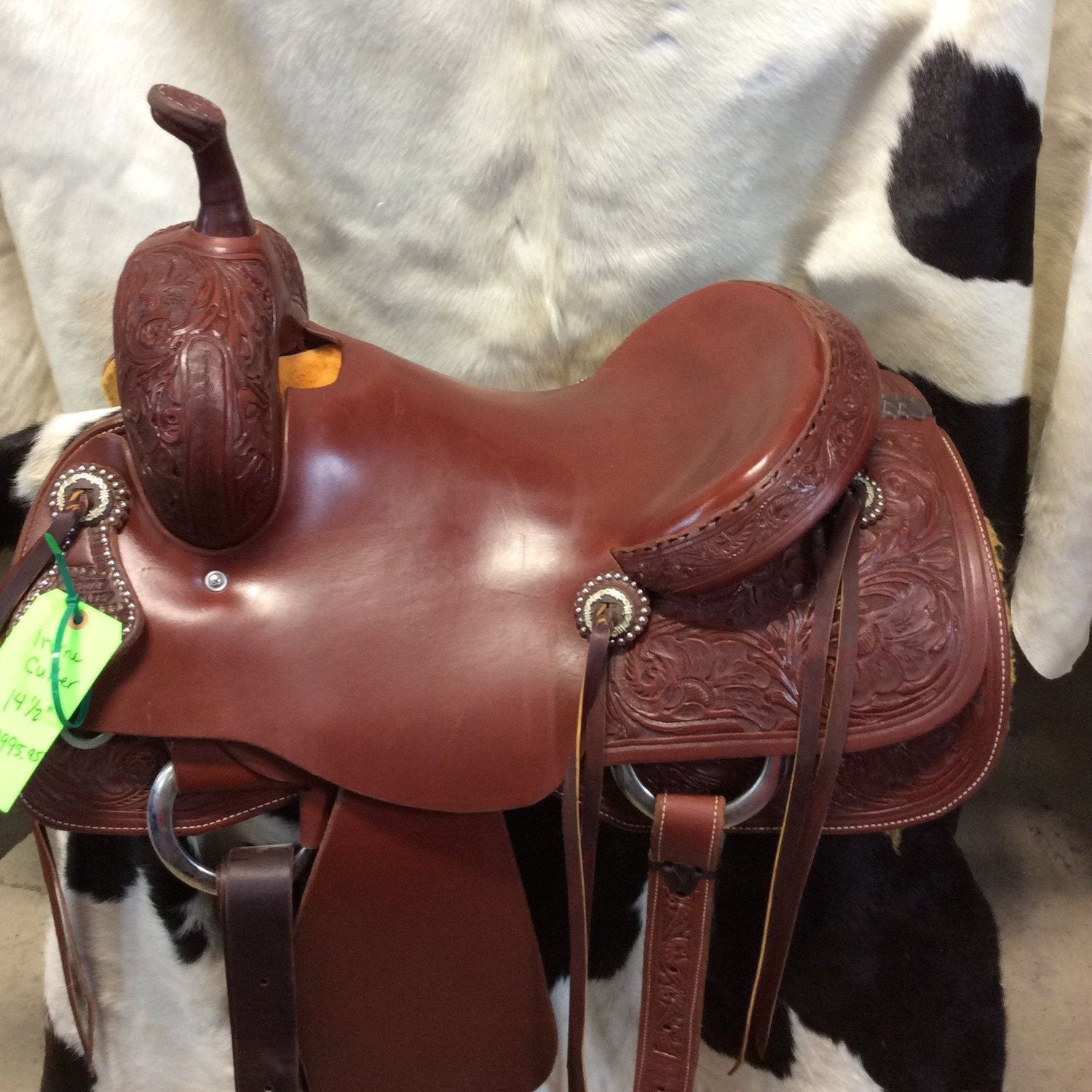Irvine 14.5" Cutting Saddle-1