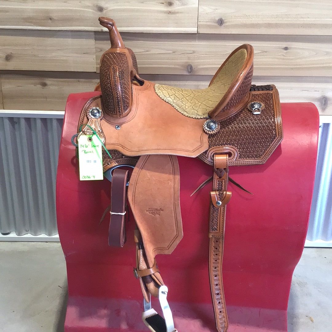 Irvine 14.5" Barrel Saddle-8