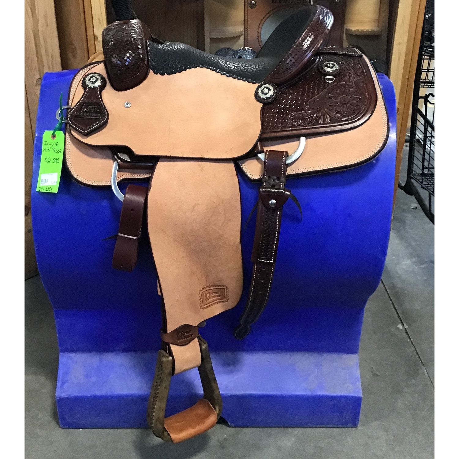 Irvine 14.5" Rope Saddle - 34-3854