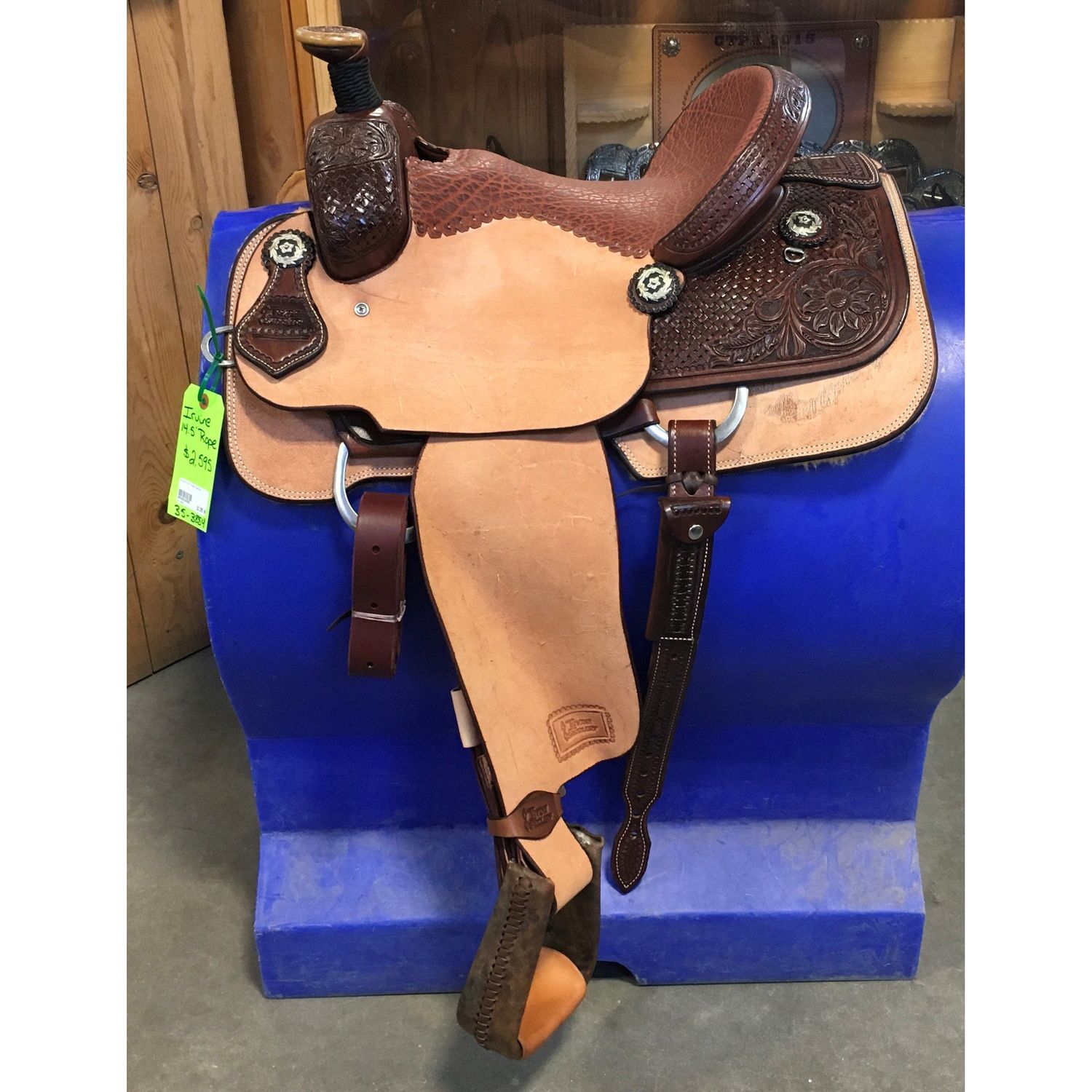 Irvine 14.5" Rope Saddle - 35-3854