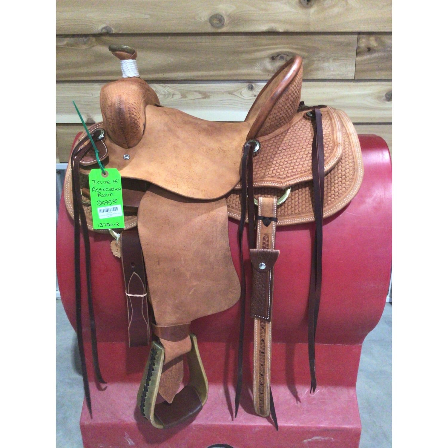 Irvine 15" Association Ranch Saddle-2