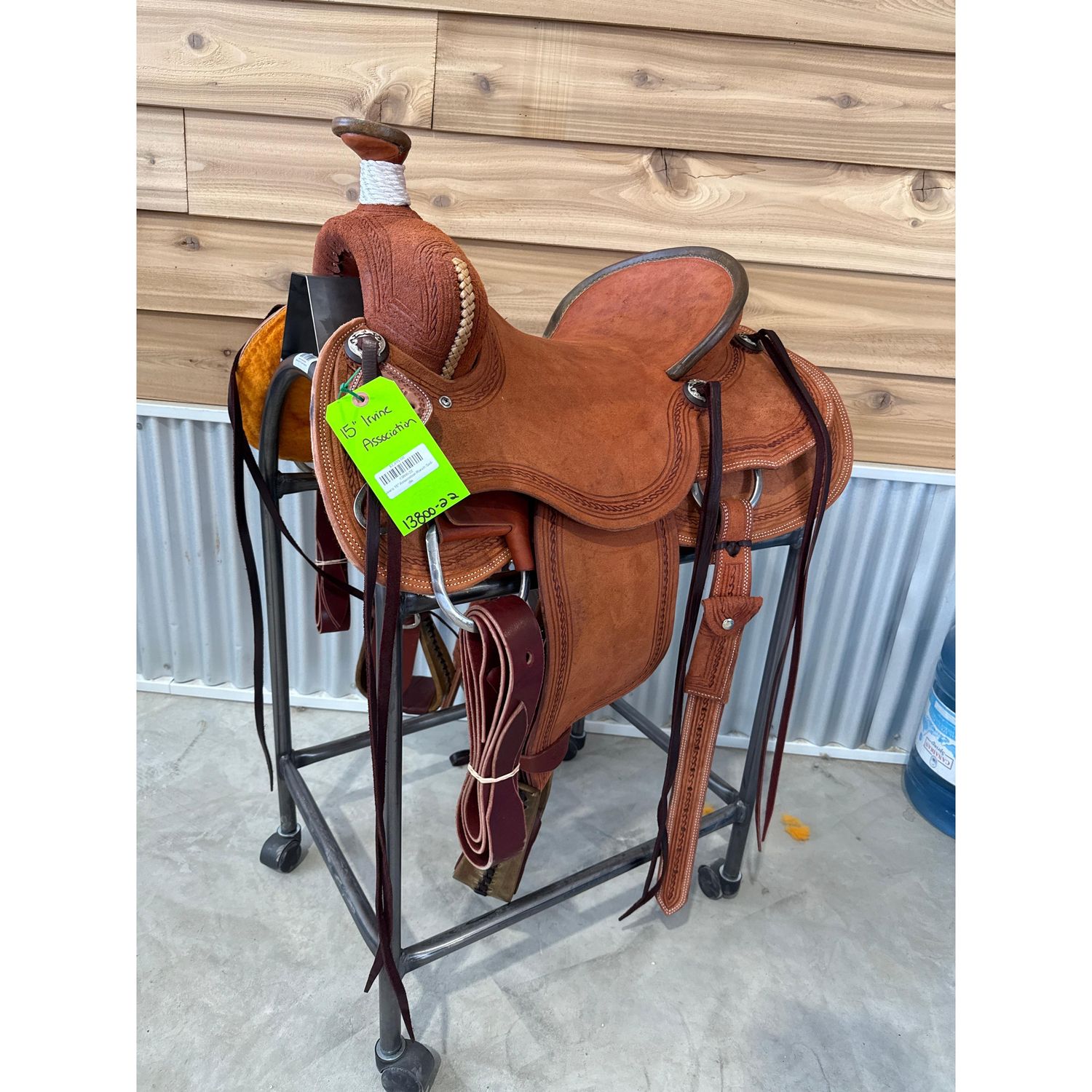 Irvine 15" Association Ranch Saddle-5