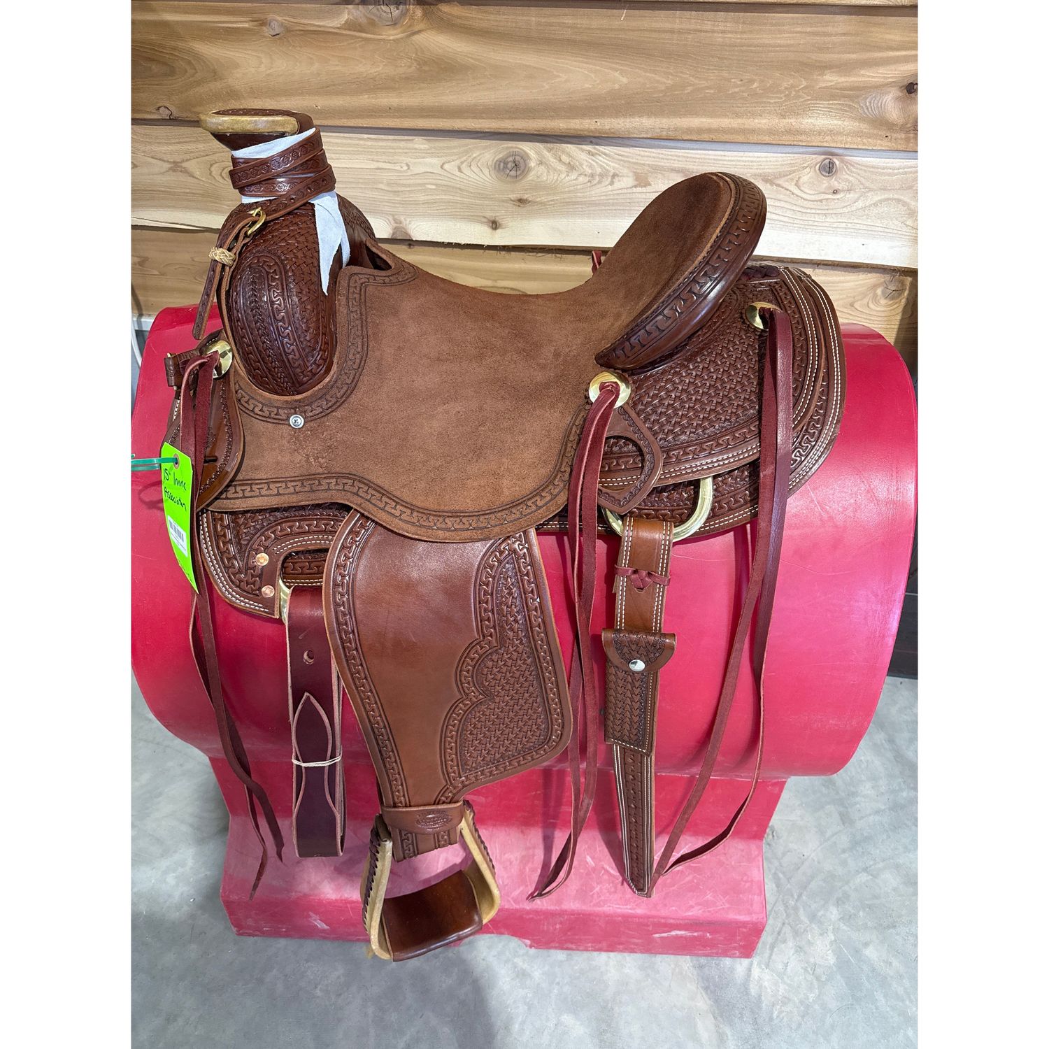 Irvine 15" Association Saddle Post Horn Saddle