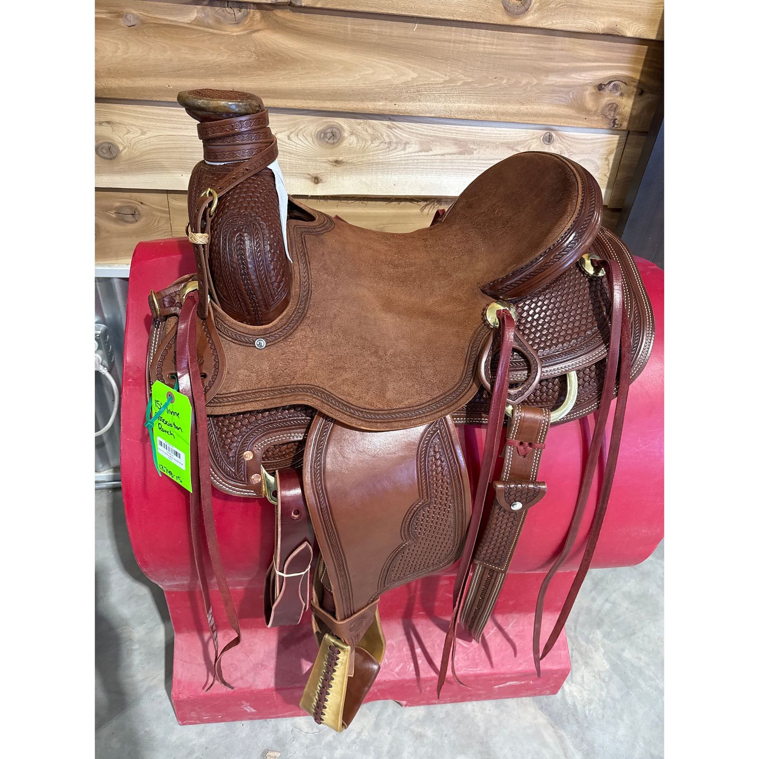 Irvine 15" Association Saddle Post Horn Saddle-2