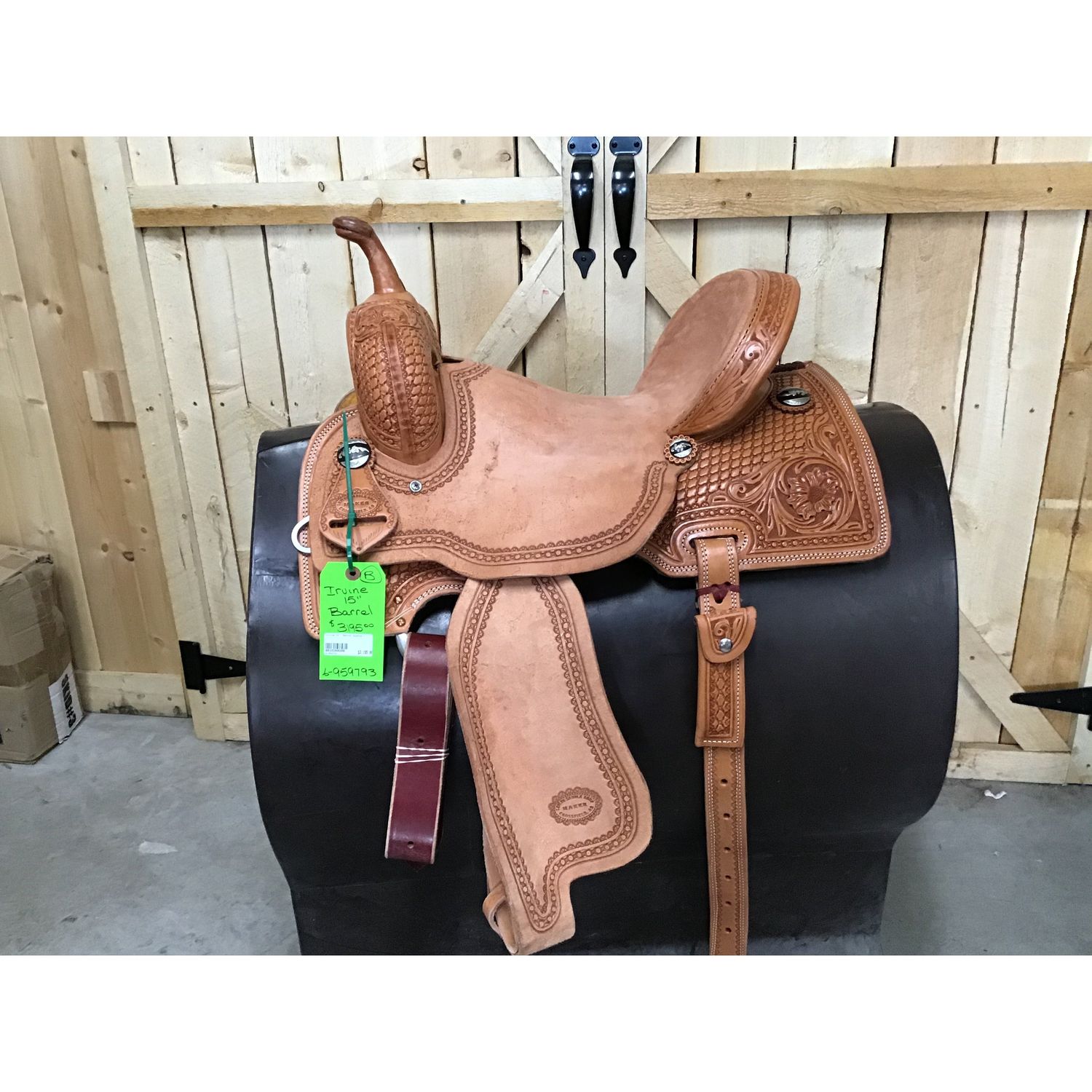 Irvine 15" Barrel Saddle - 6-959793