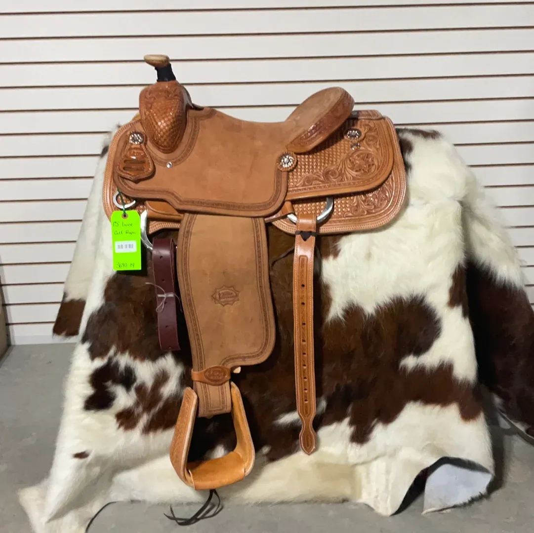 Irvine 15" Calf Roping Saddle