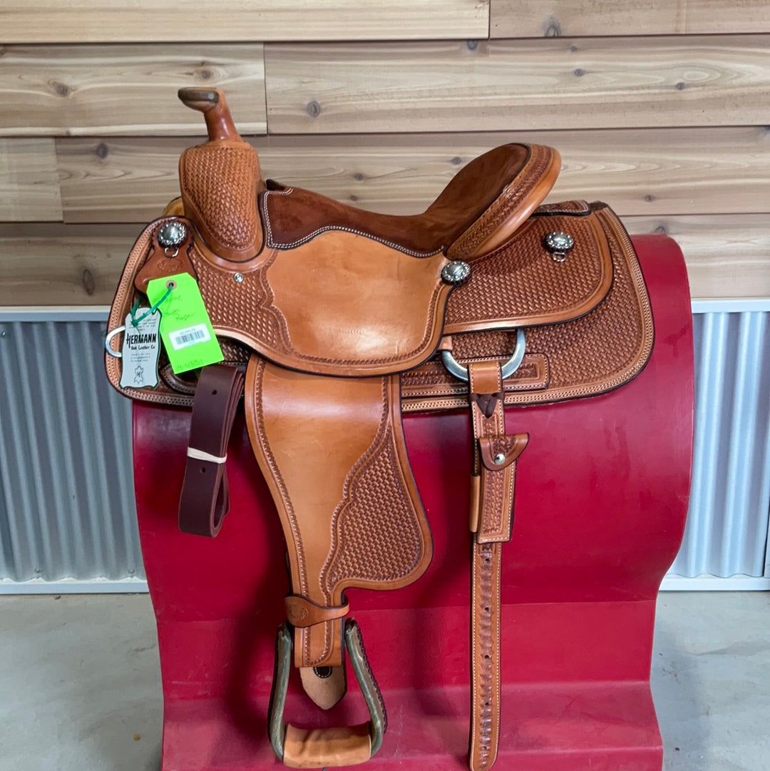 Irvine 15" Bowen Roping Saddle-4
