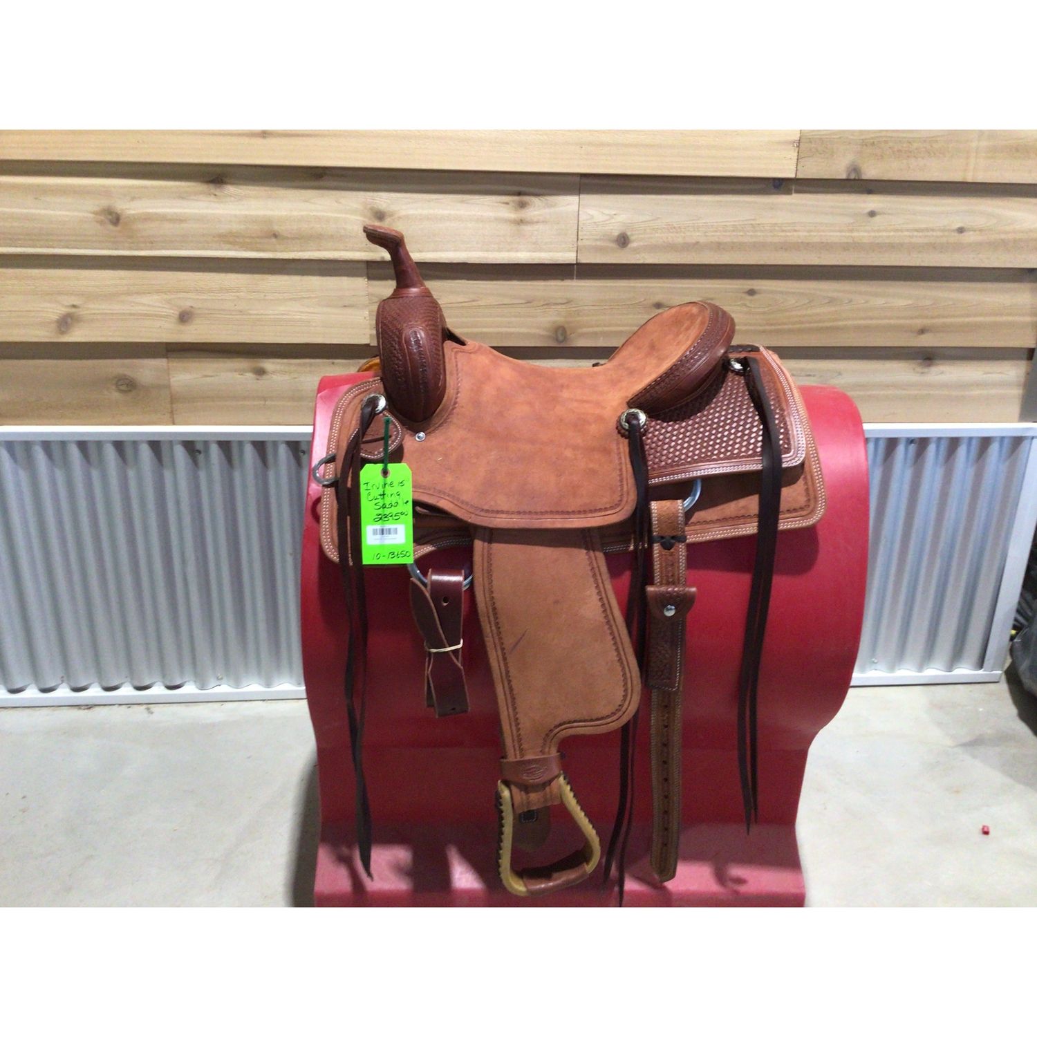 Irvine 15" Cutting Saddle-2