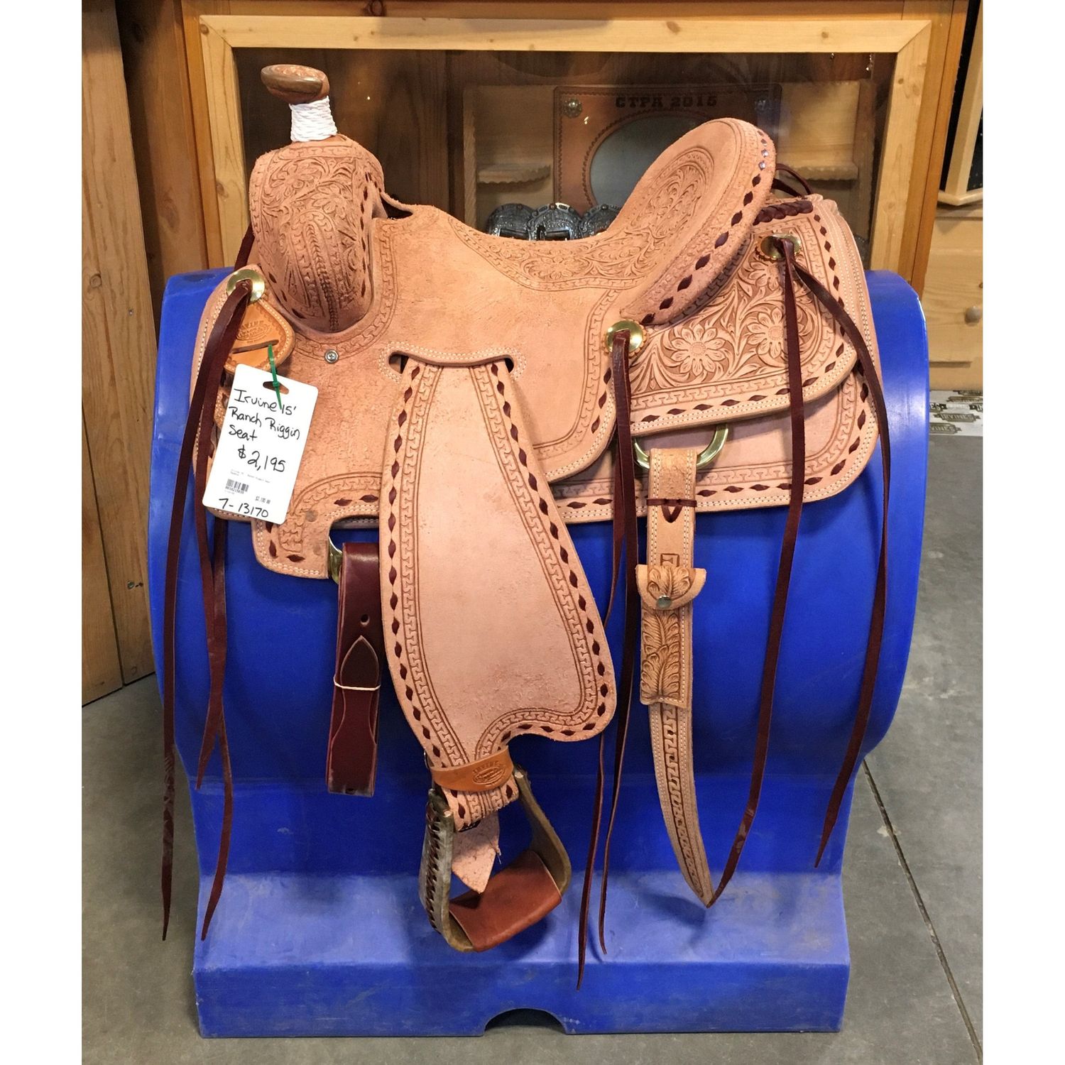 Irvine 15" Ranch Riggin Seat Saddle - 7-13170