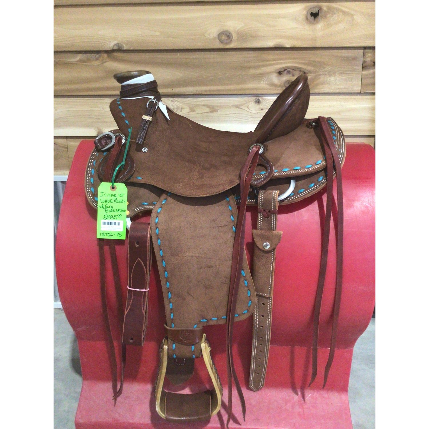 Irvine 15" Wade Ranch Saddle-1