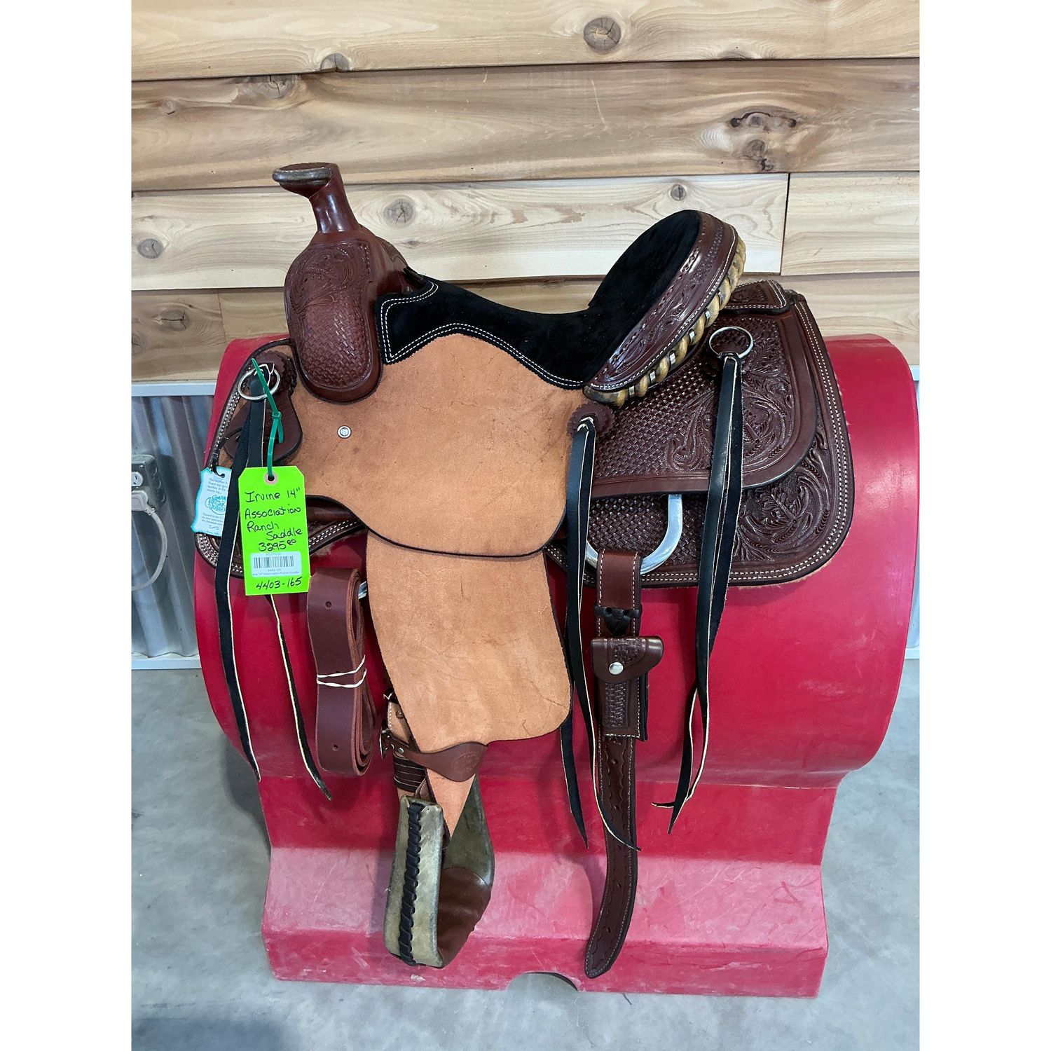 Irvine 15.5" Association Ranch Saddle-6