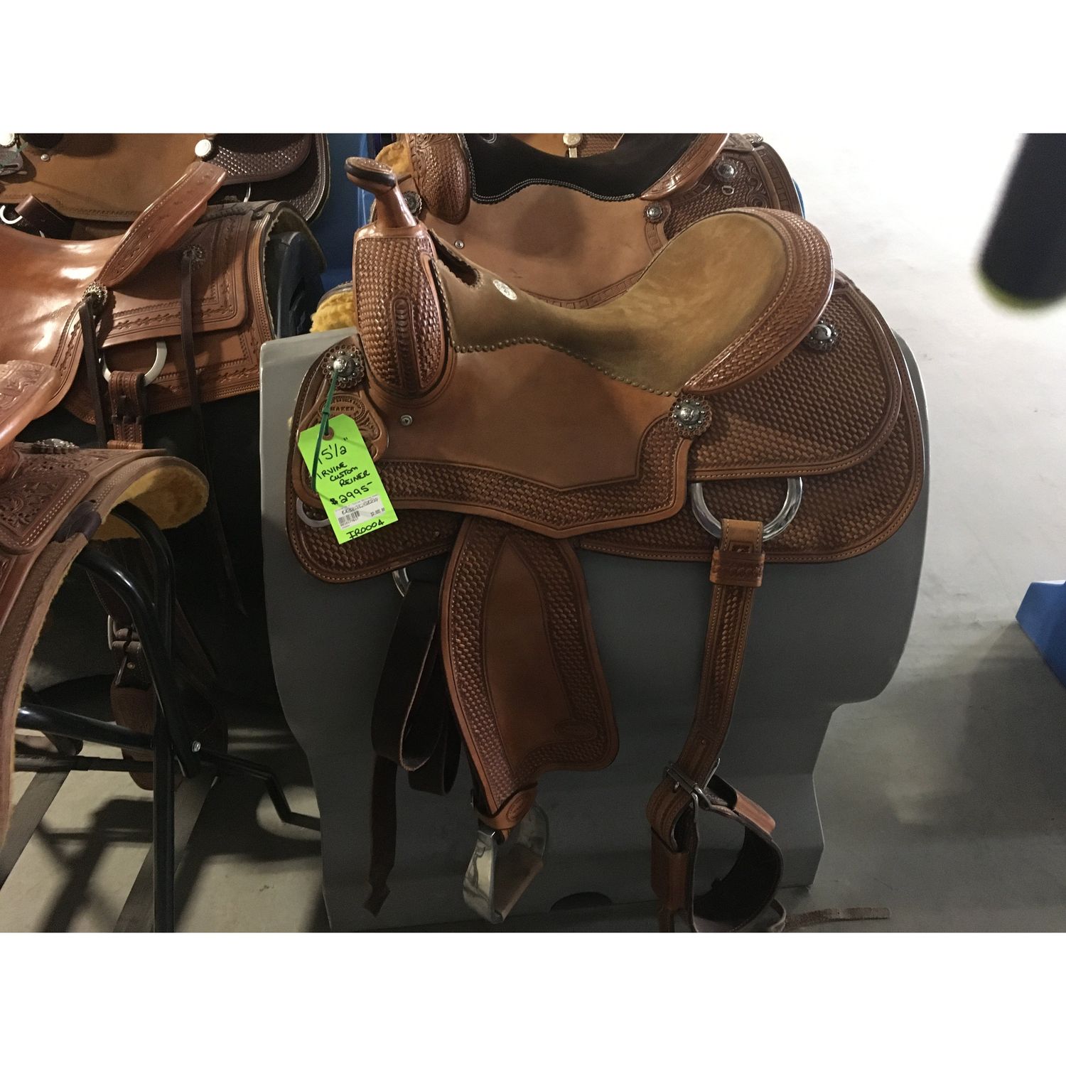 Irvine 15.5" Custom Reining Saddle
