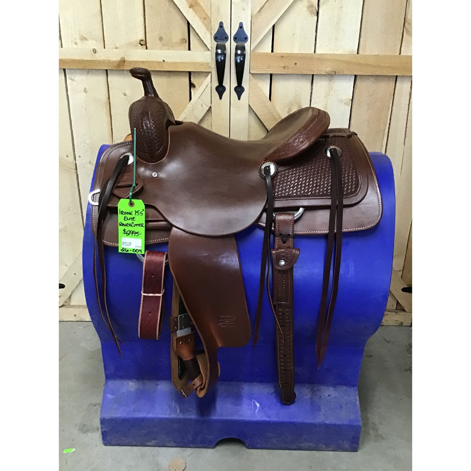 Irvine 15.5" Elite Ranch Cutting Saddle - 26-004
