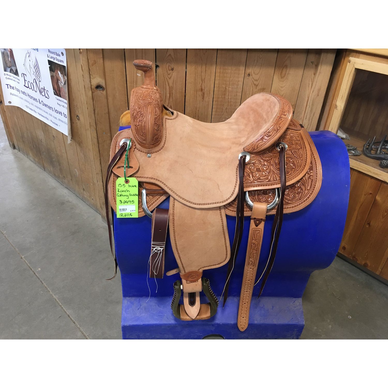 Irvine 15.5" Ranch Cutting Saddle-6