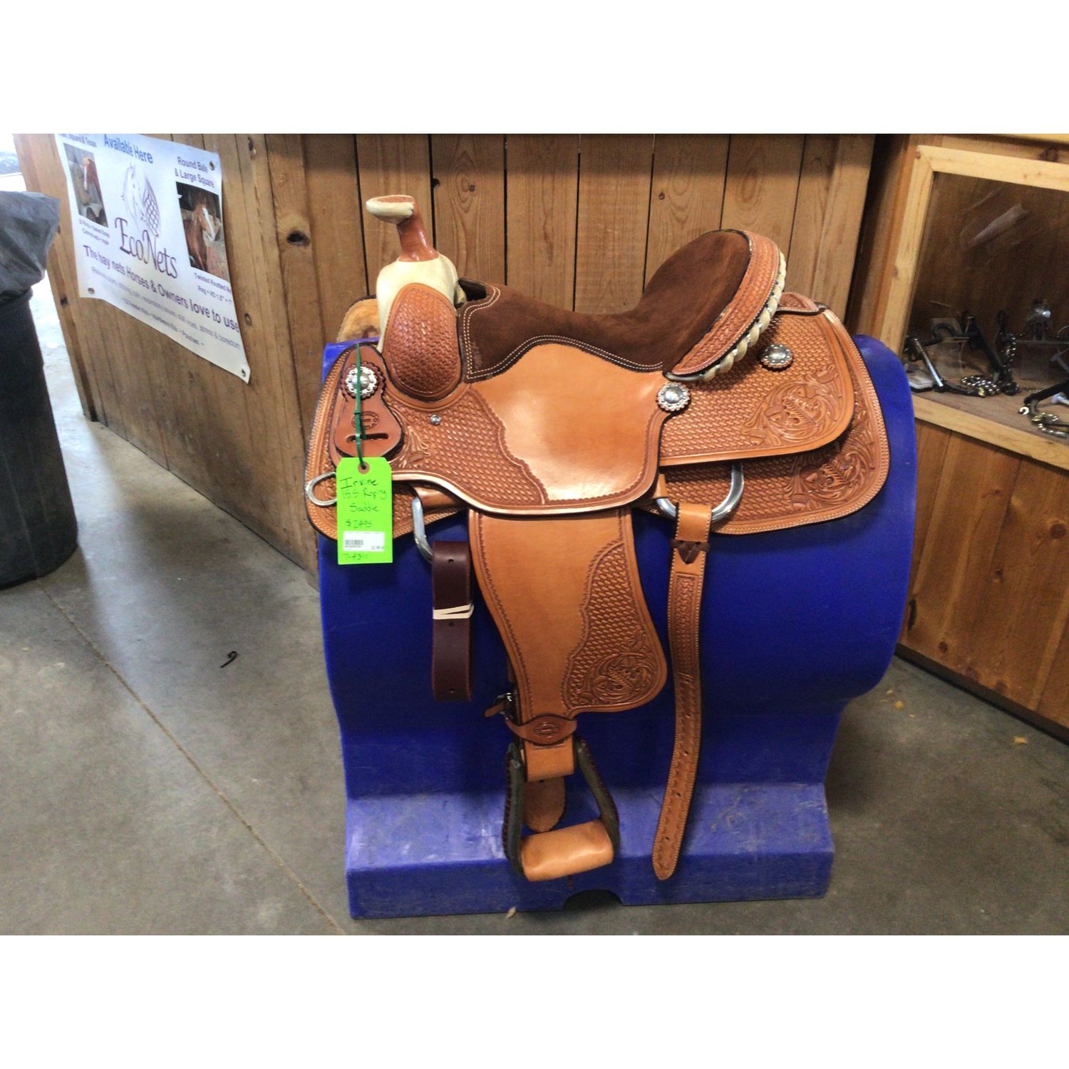 Irvine 15.5" Roping Saddle - 7-4311