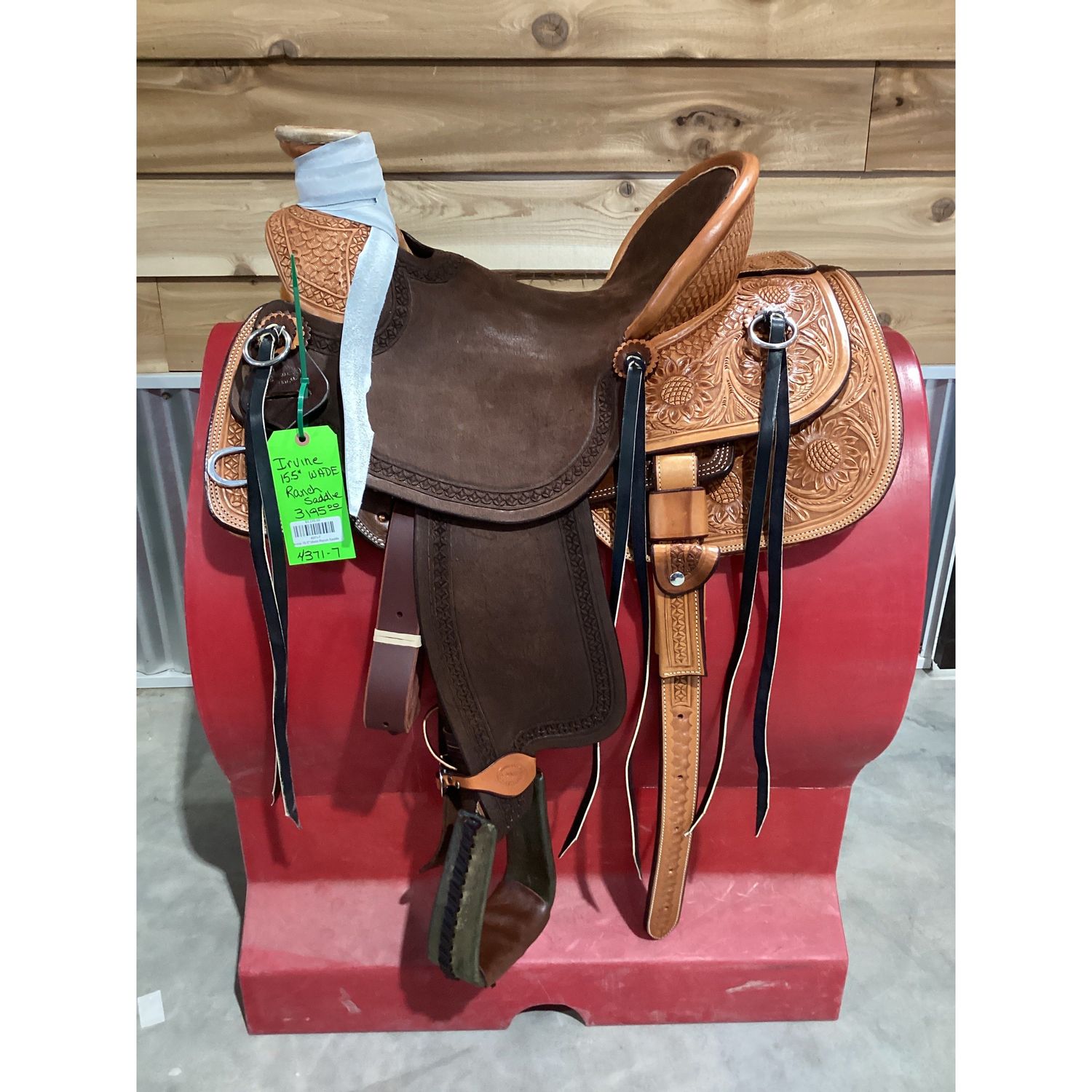 Irvine 15.5" Wade Ranch Saddle-1