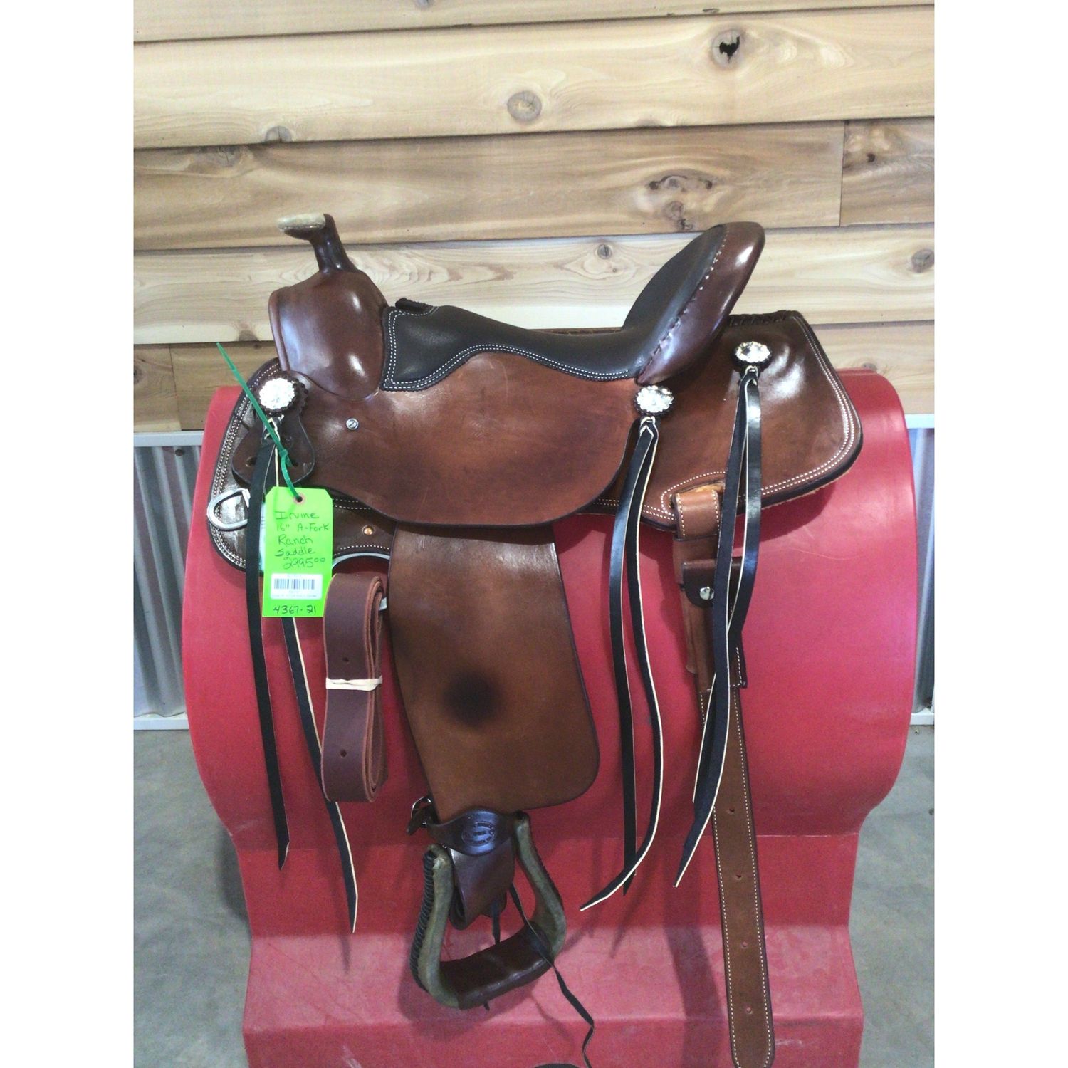 Irvine 16" A-Fork Ranch Saddle