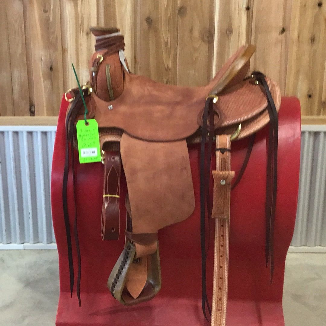 Irvine 16" Association Modified Ranch Saddle - Post Horn