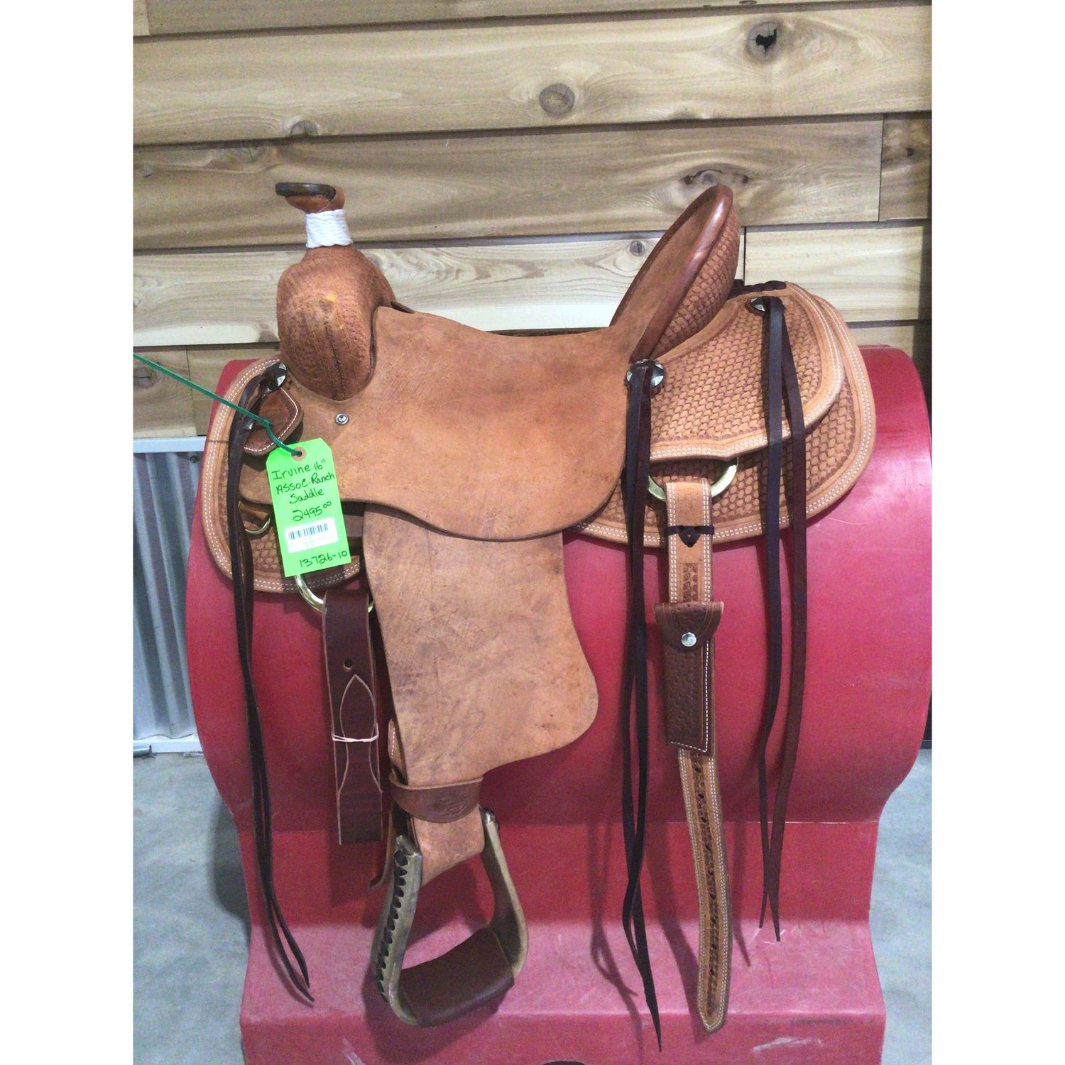 Irvine 16" Association Ranch Saddle-10