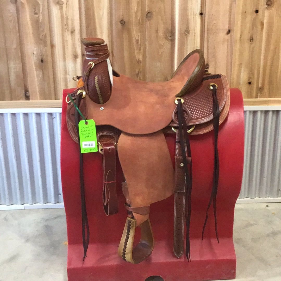 Irvine 16" Association Saddle - Post Horn-2