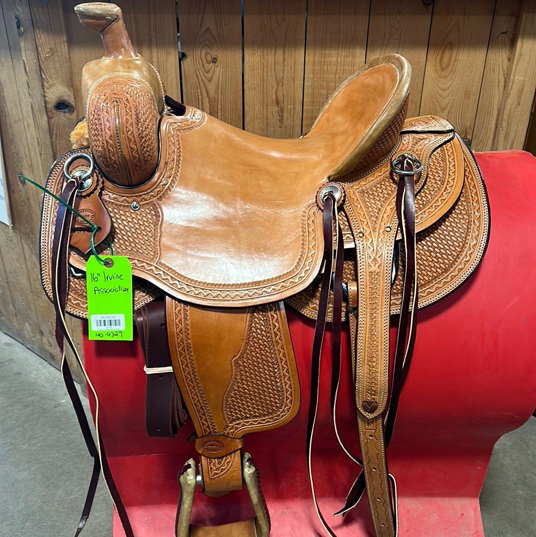 Irvine 16" Association Saddle-5