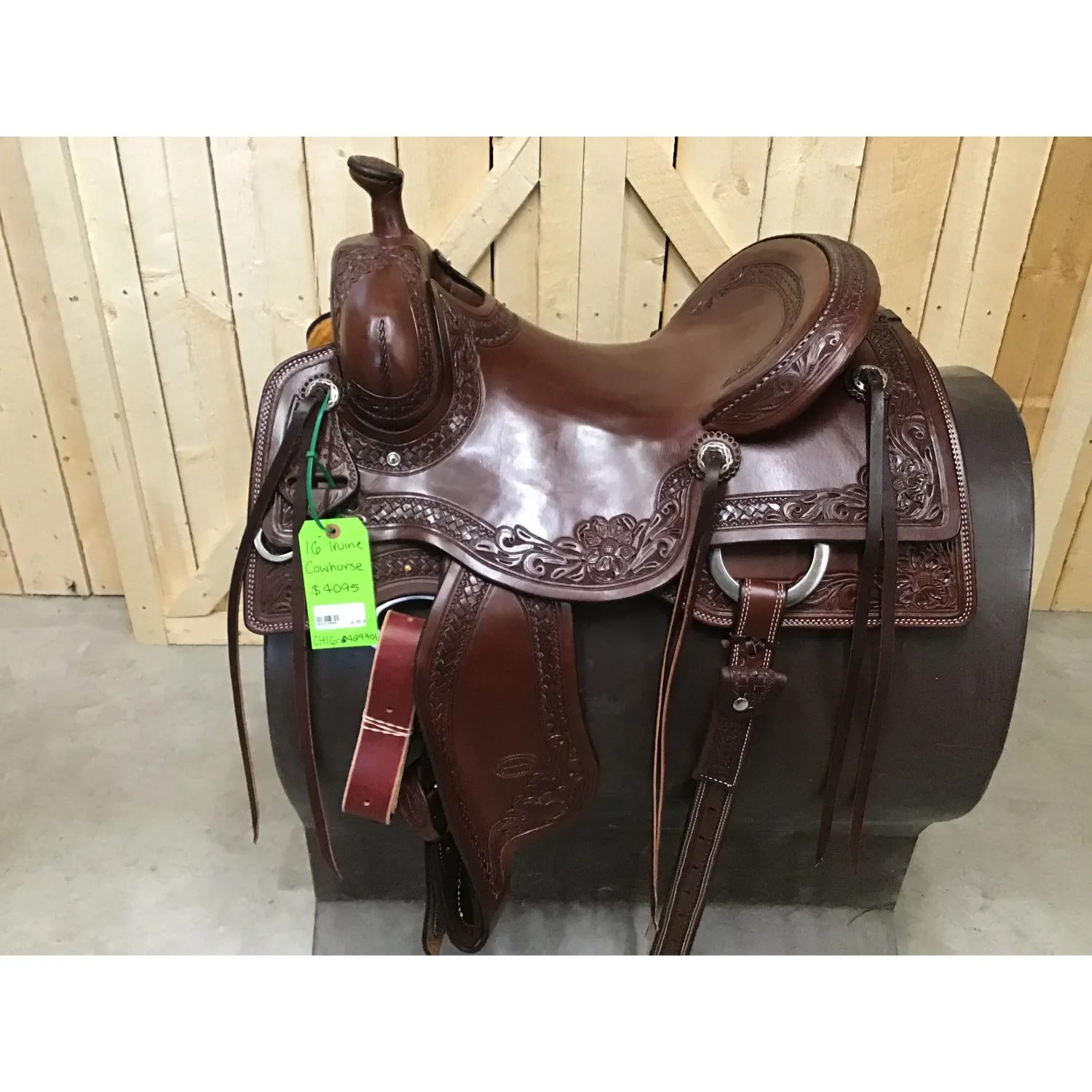 Irvine 16" Cowhorse Saddle - CH16-429701