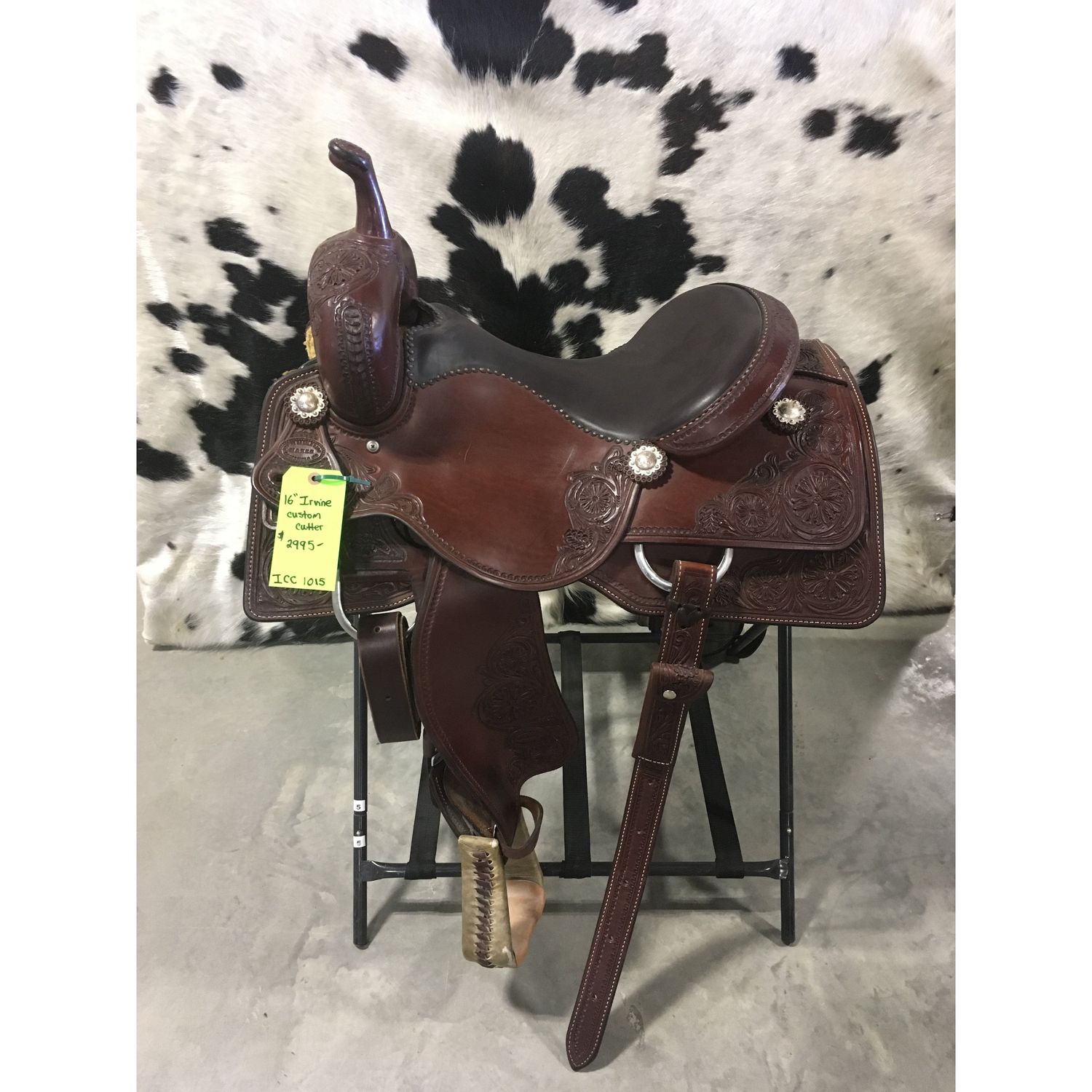 Irvine 16" Custom Cutting Saddle-4