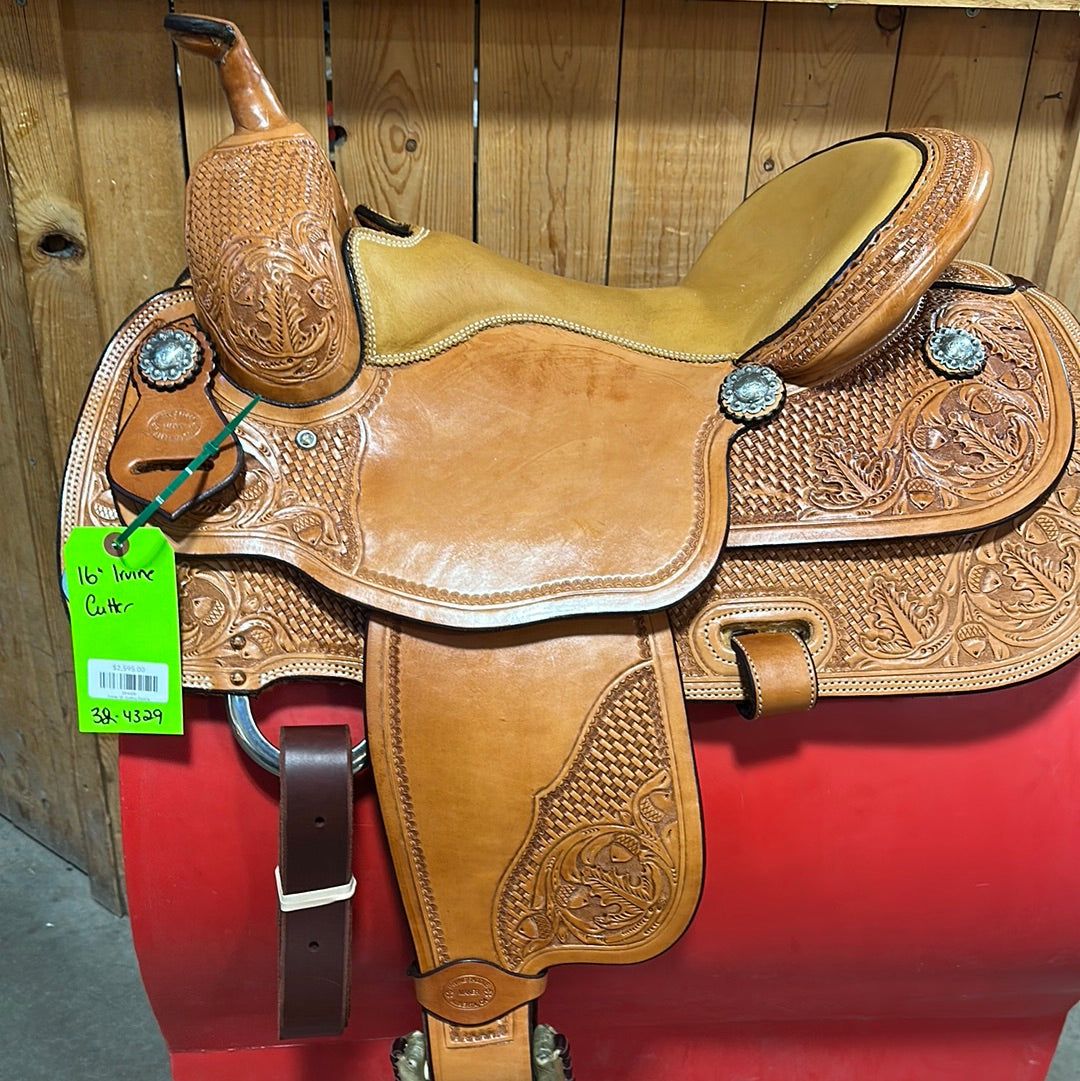 Irvine 16" Cutting Saddle-1