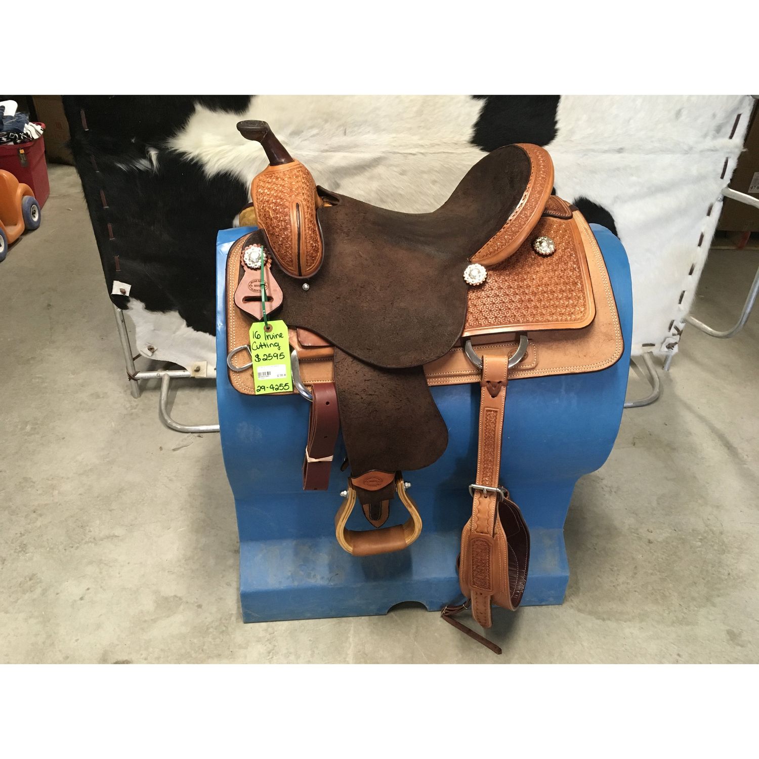 Irvine 16" Cutting Saddle FINAL SALE
