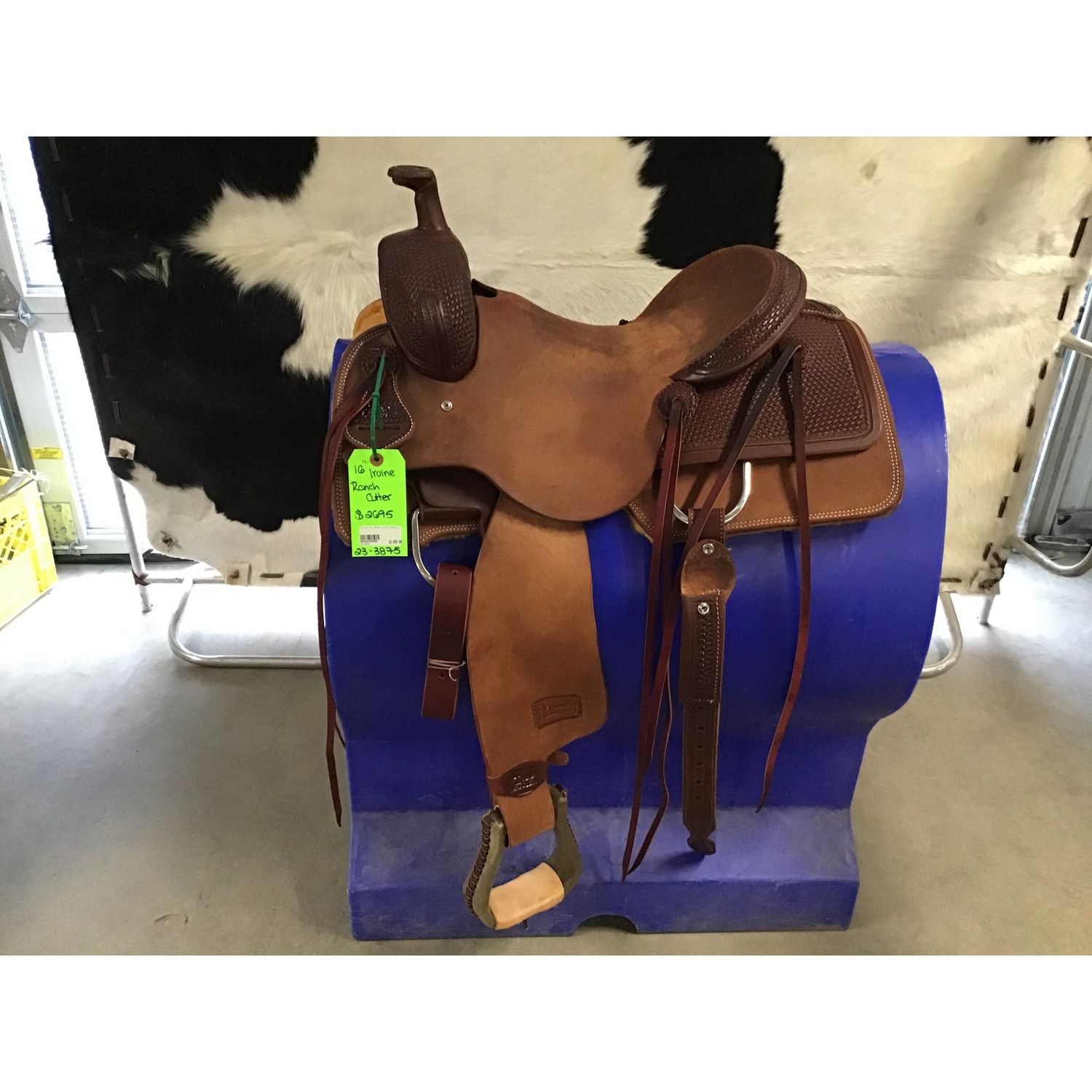 Irvine 16" Ranch Cutter Saddle - 23-3875