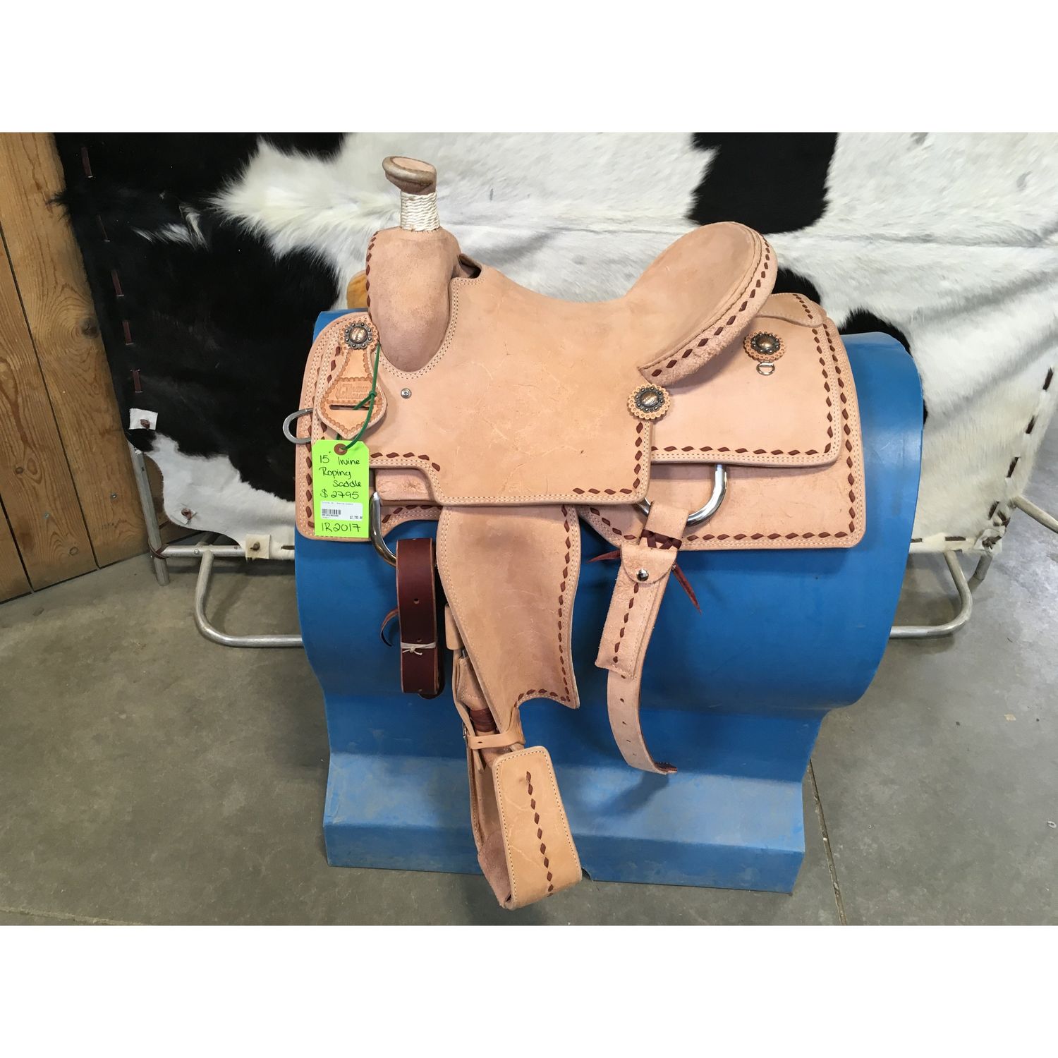 Irvine 15" Roping Saddle-7
