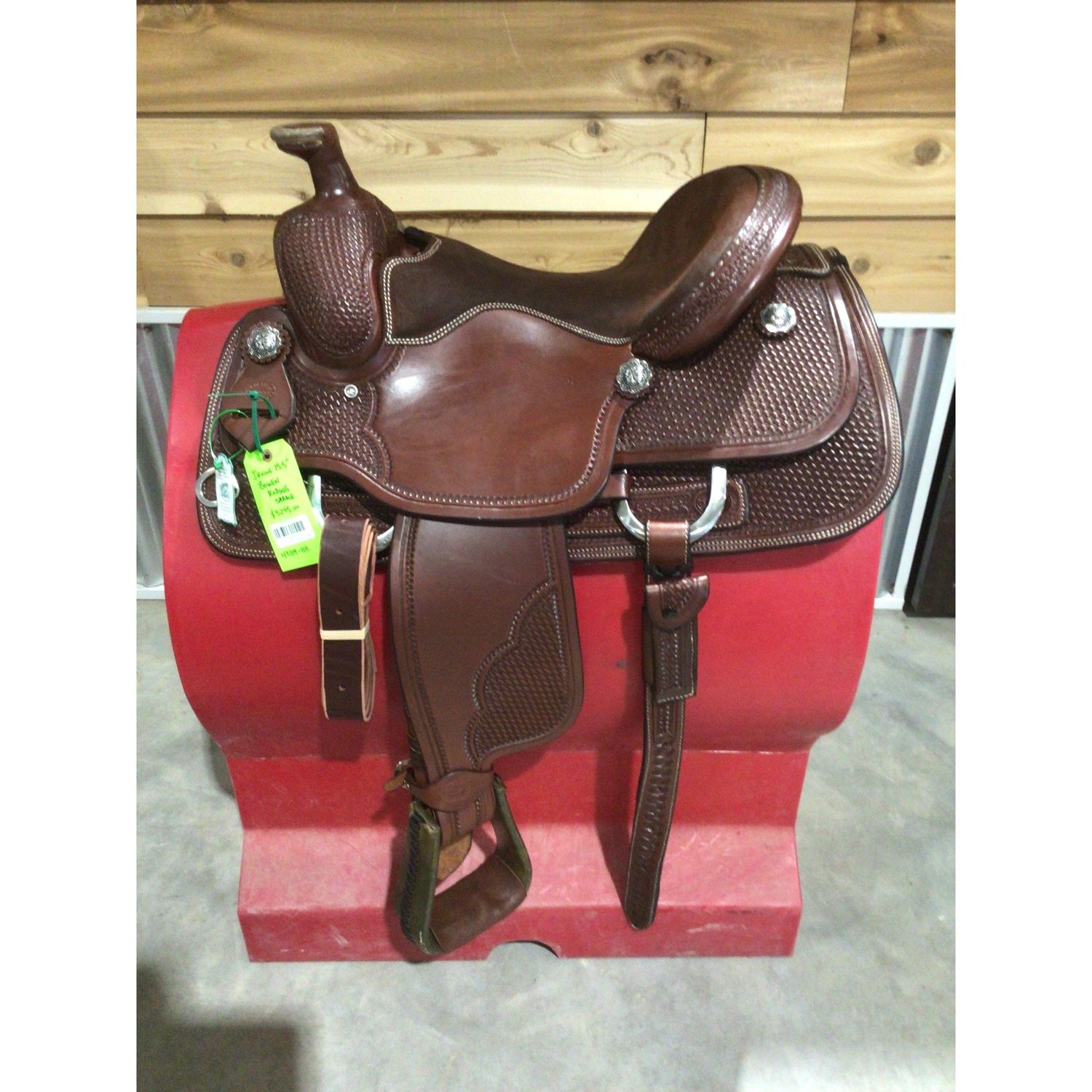 Irvine 15.5" Bowen Roping Saddle-2