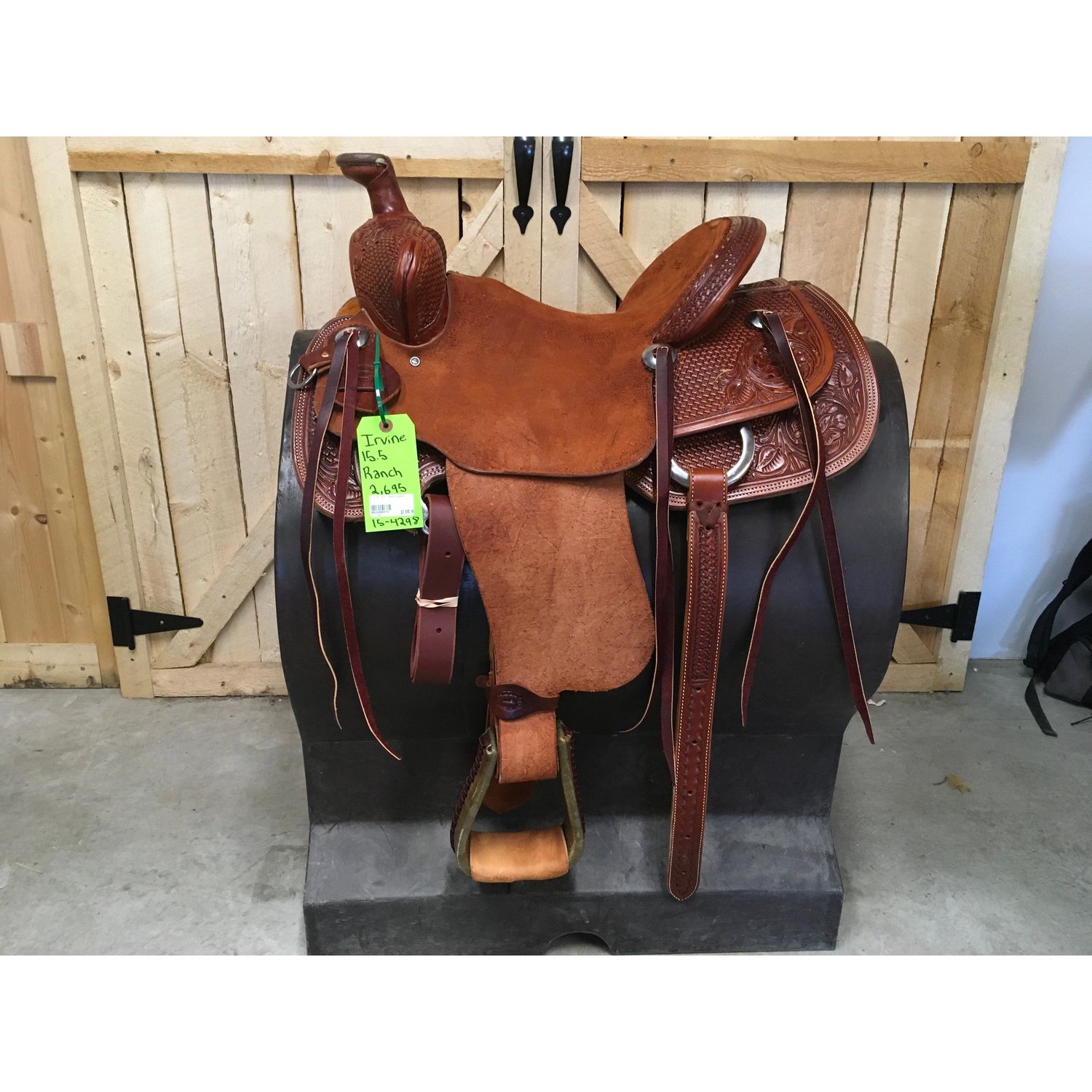 Irvine 15.5" Ranch Saddle - 15-4298