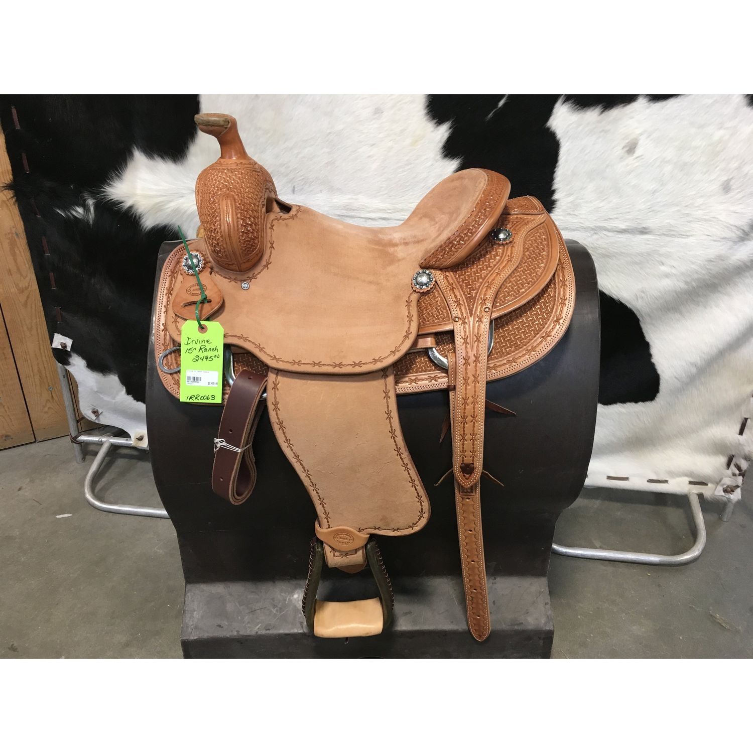 Irvine 15.5" Ranch Saddle-13