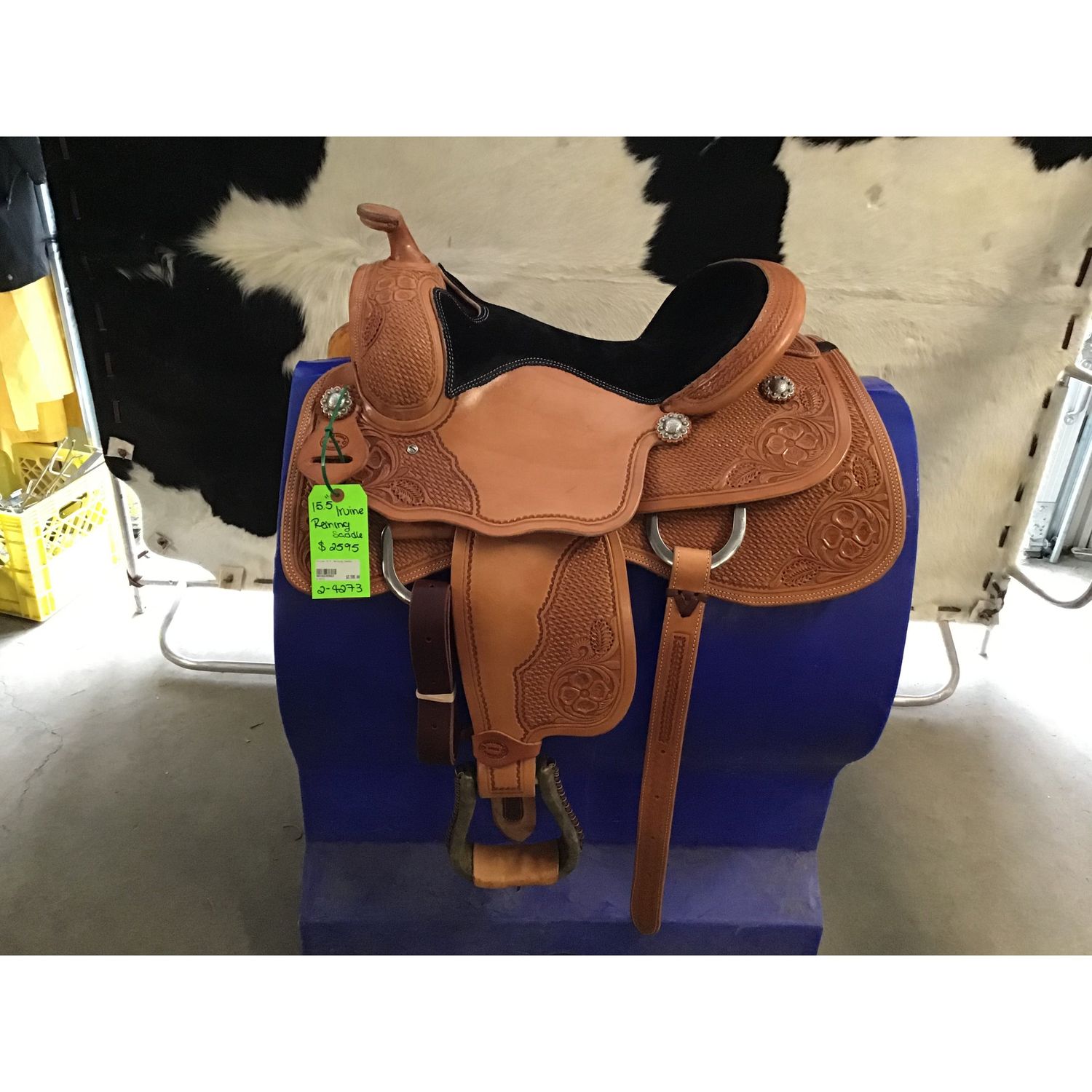 Irvine 15.5" Reining Saddle