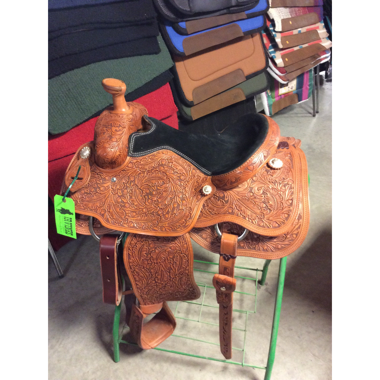 Irvine 15.5" Rope Saddle-2