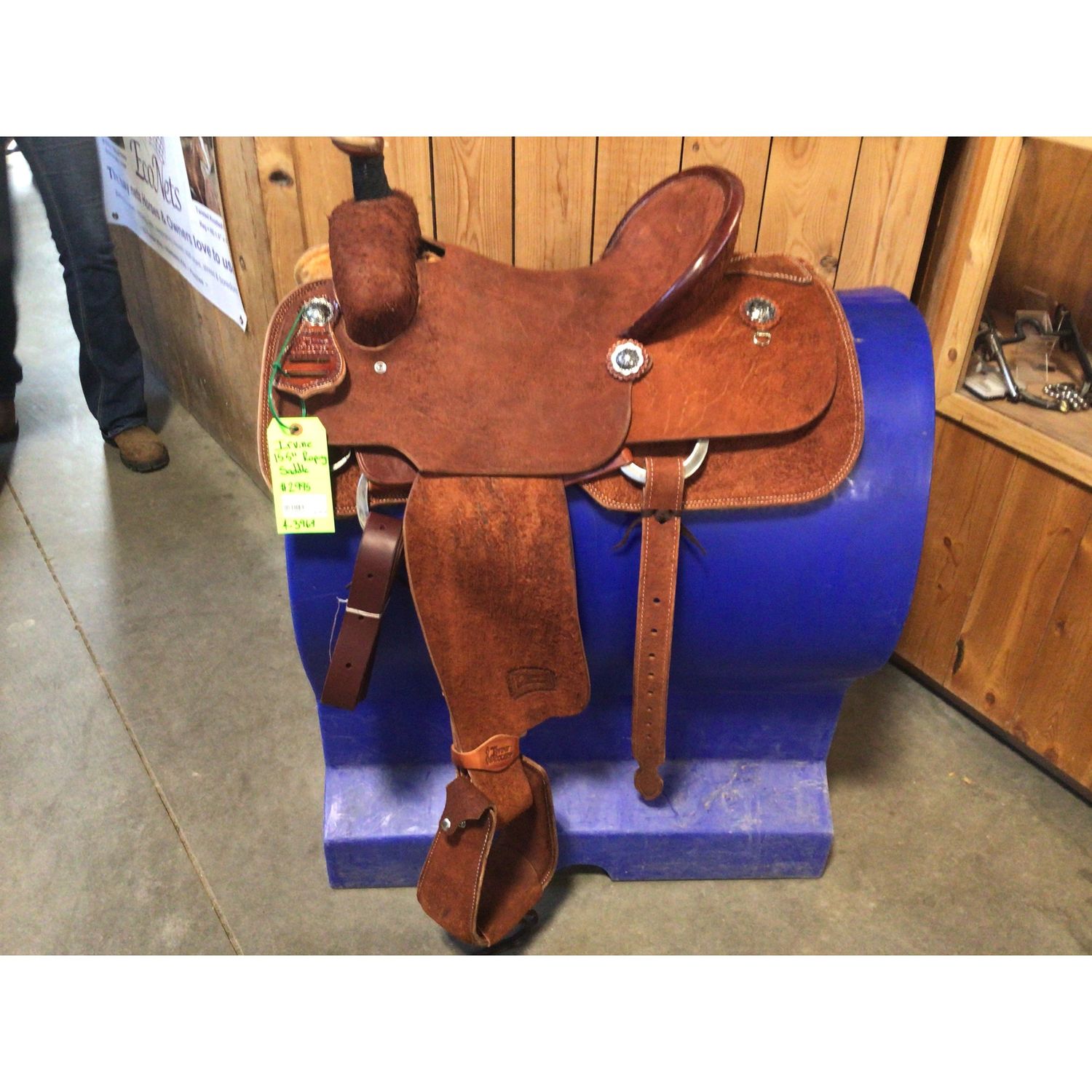 Irvine 15.5" Roping Saddle - 4-3964