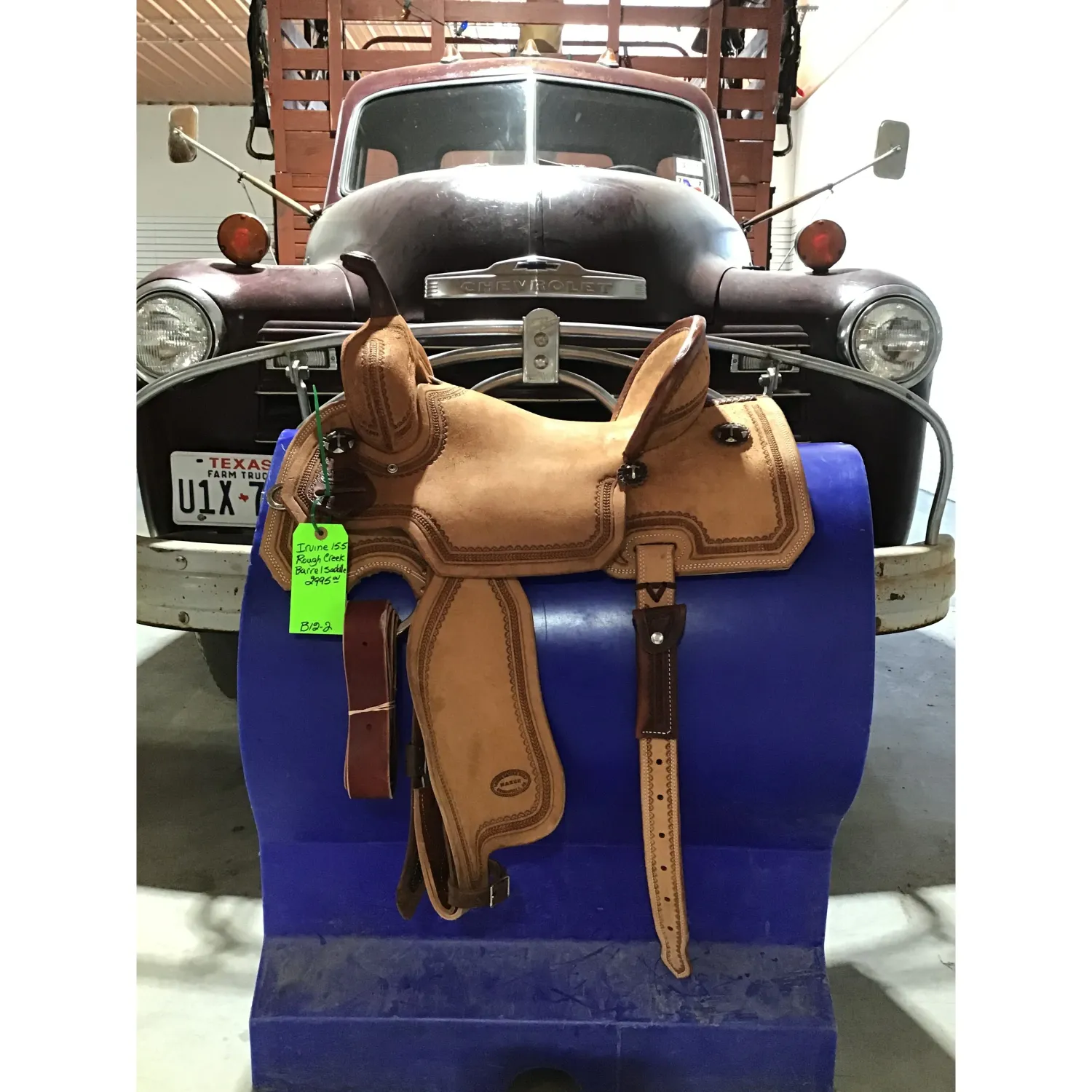 Irvine 15.5" Rough Creek Barrel Saddle