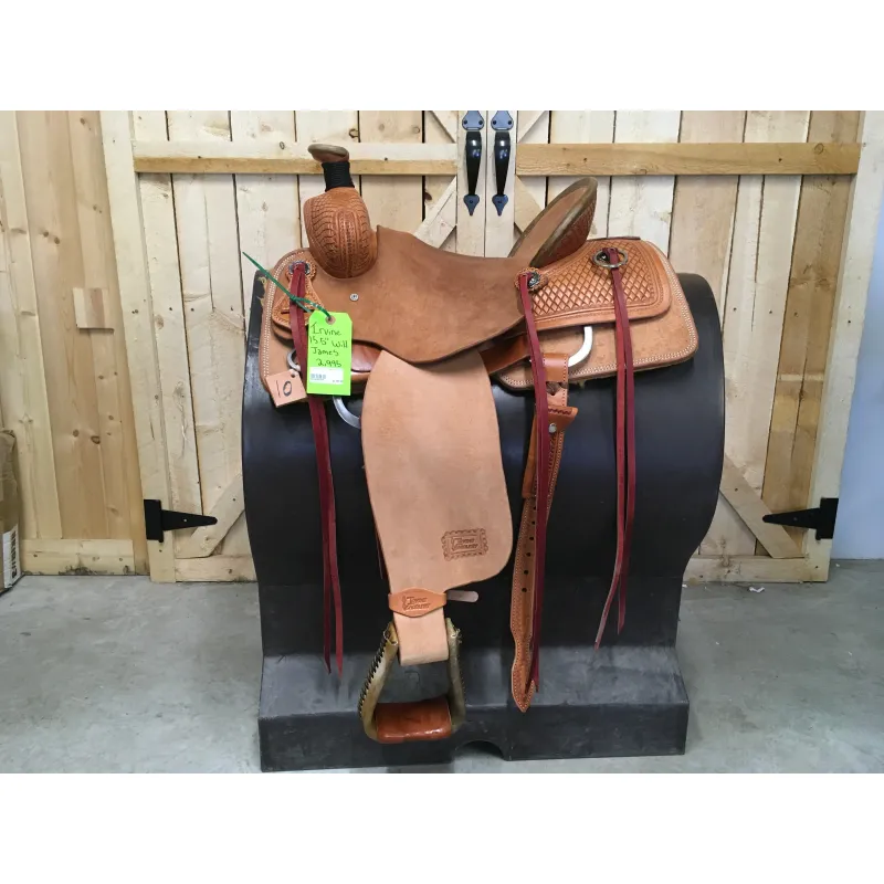Irvine 15.5" Will James Ranch Saddle - 10-3892