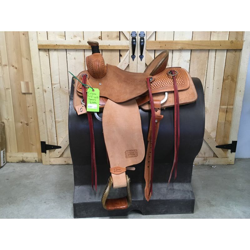 Irvine 15.5" Will James Ranch Saddle - 10-3892