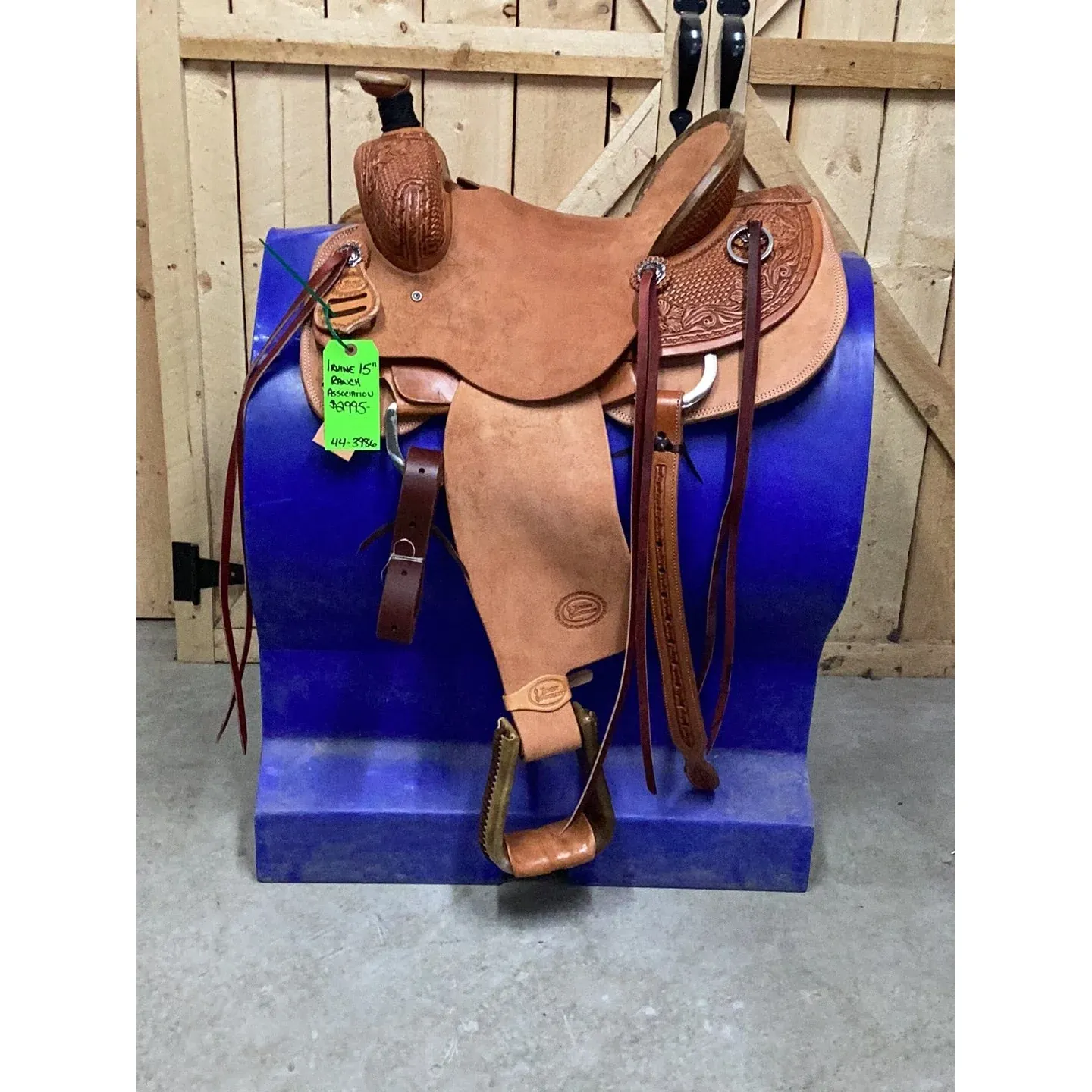 Irvine 15” Ranch Association Saddle