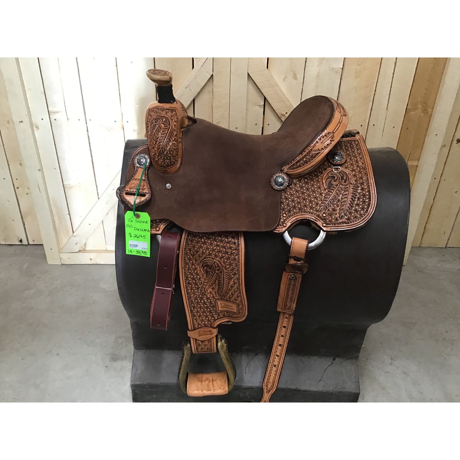 Irvine 16" All Around Saddle - 14-3878
