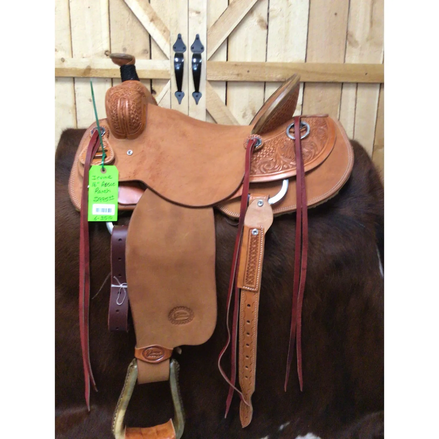 Irvine 16" Association Ranch Saddle-21