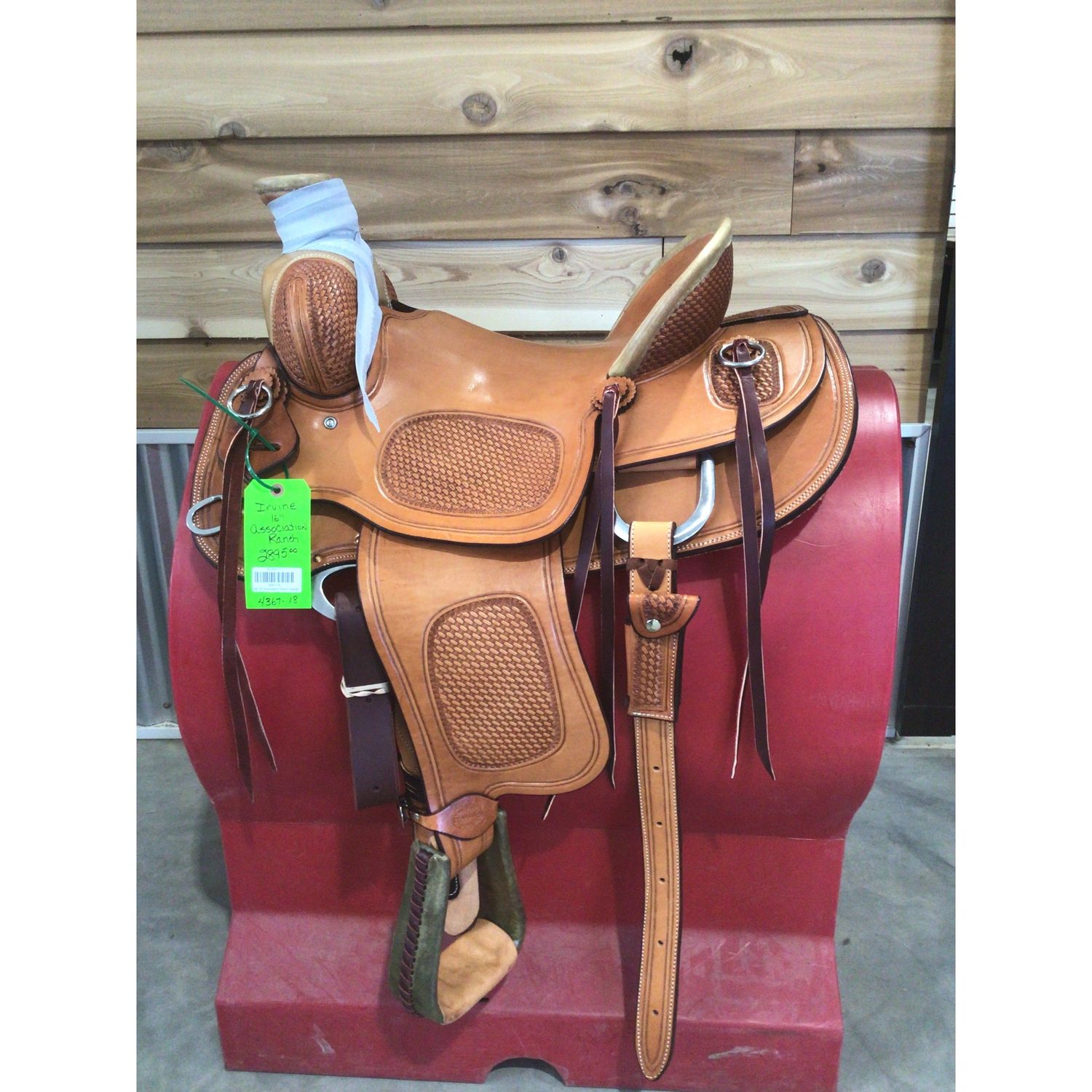 Irvine 16" Association Ranch Saddle-3