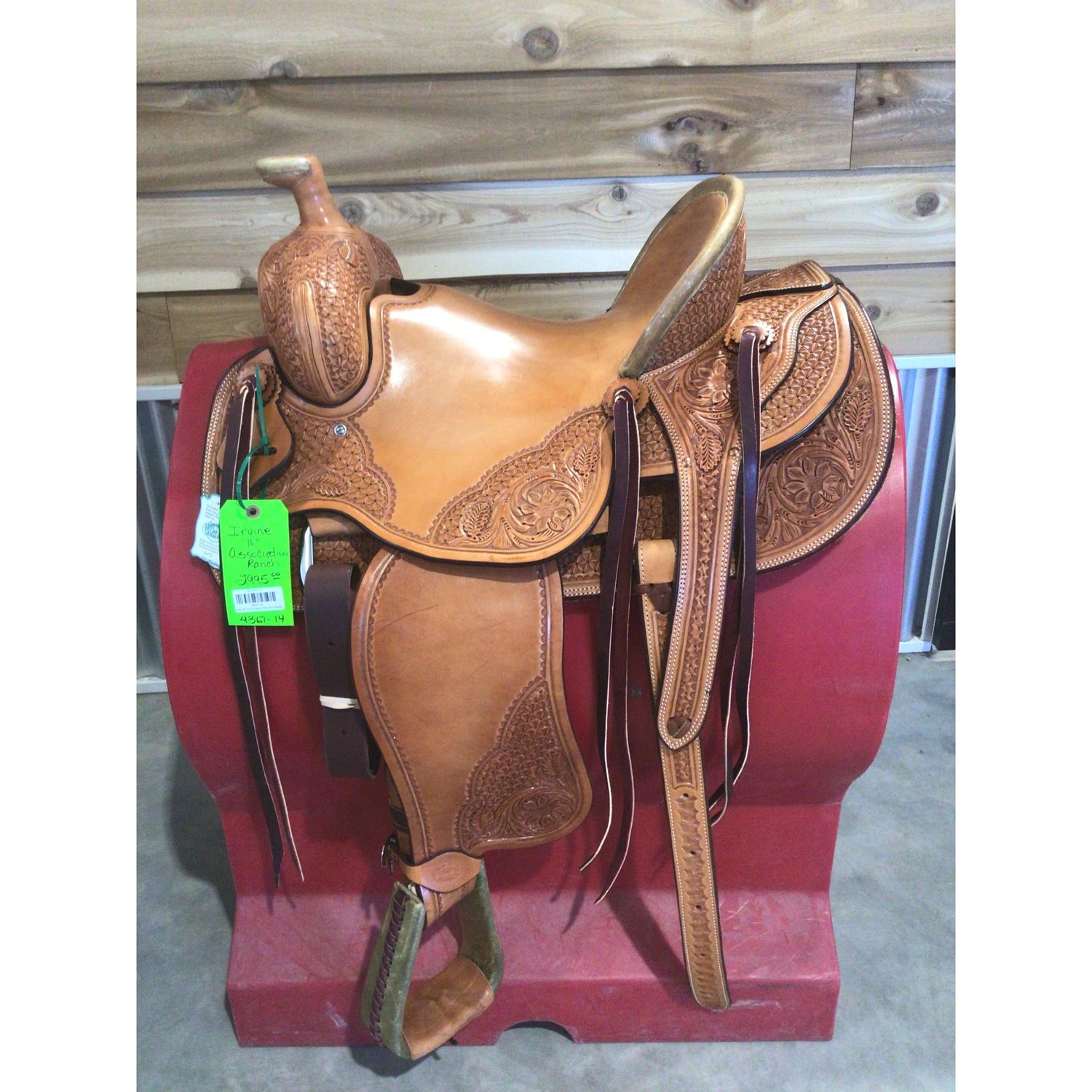 Irvine 16" Association Ranch Saddle-9