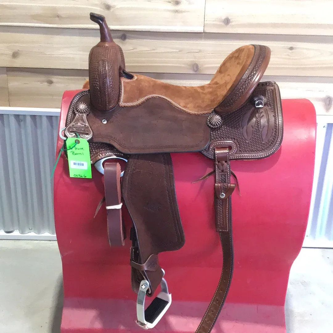 Irvine 16" Barrel Saddle-7