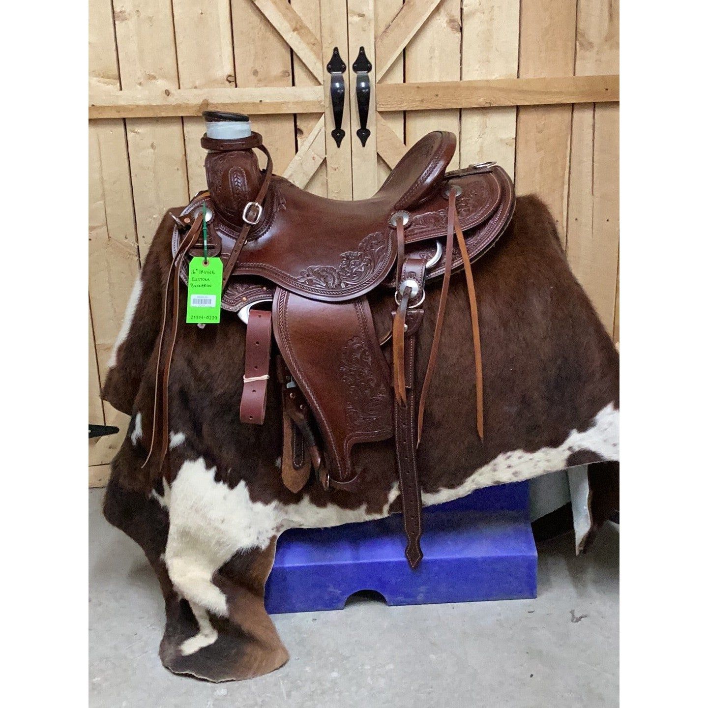 Irvine 16" Custom Buckaroo Saddle