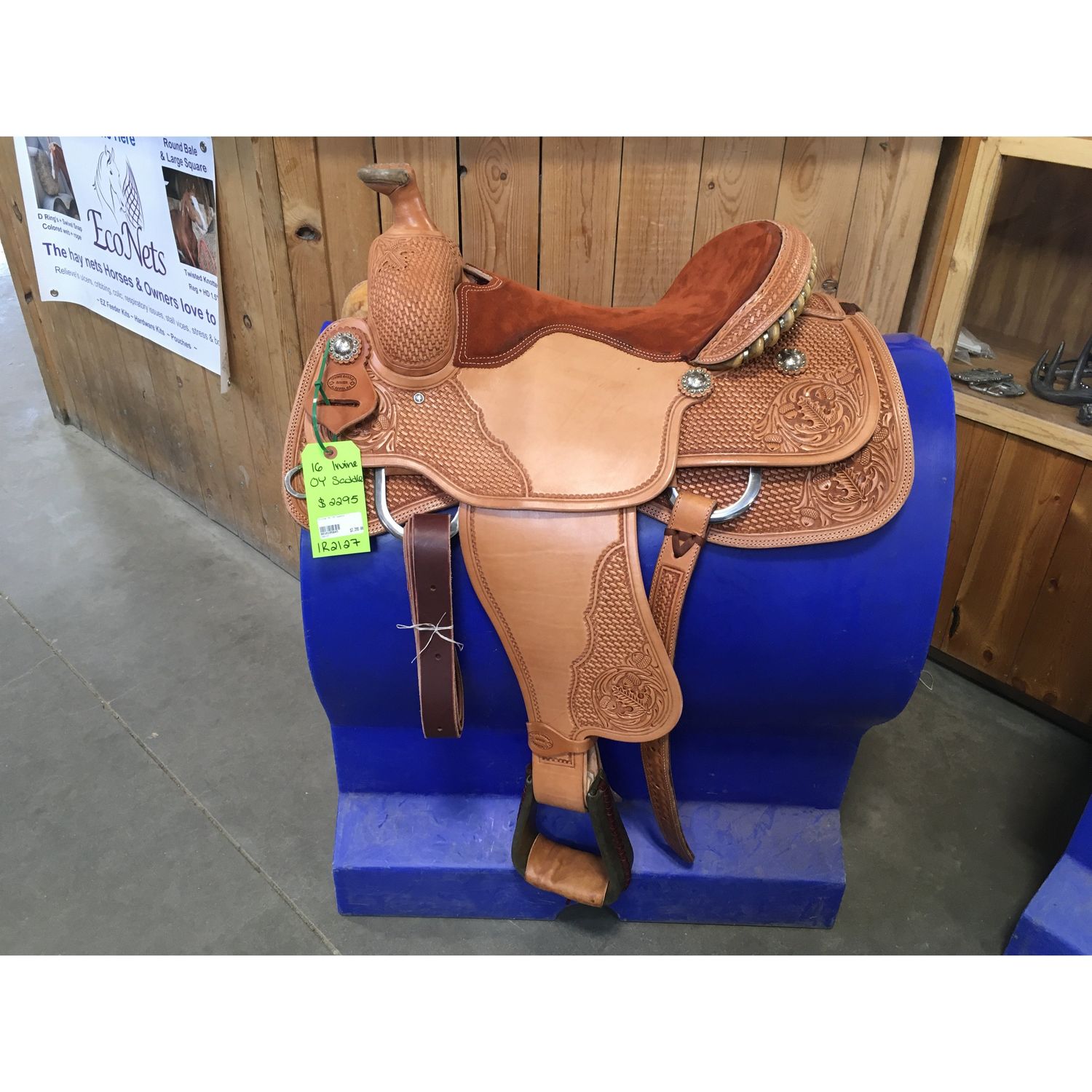 Irvine 16" OY Roping Saddle-11