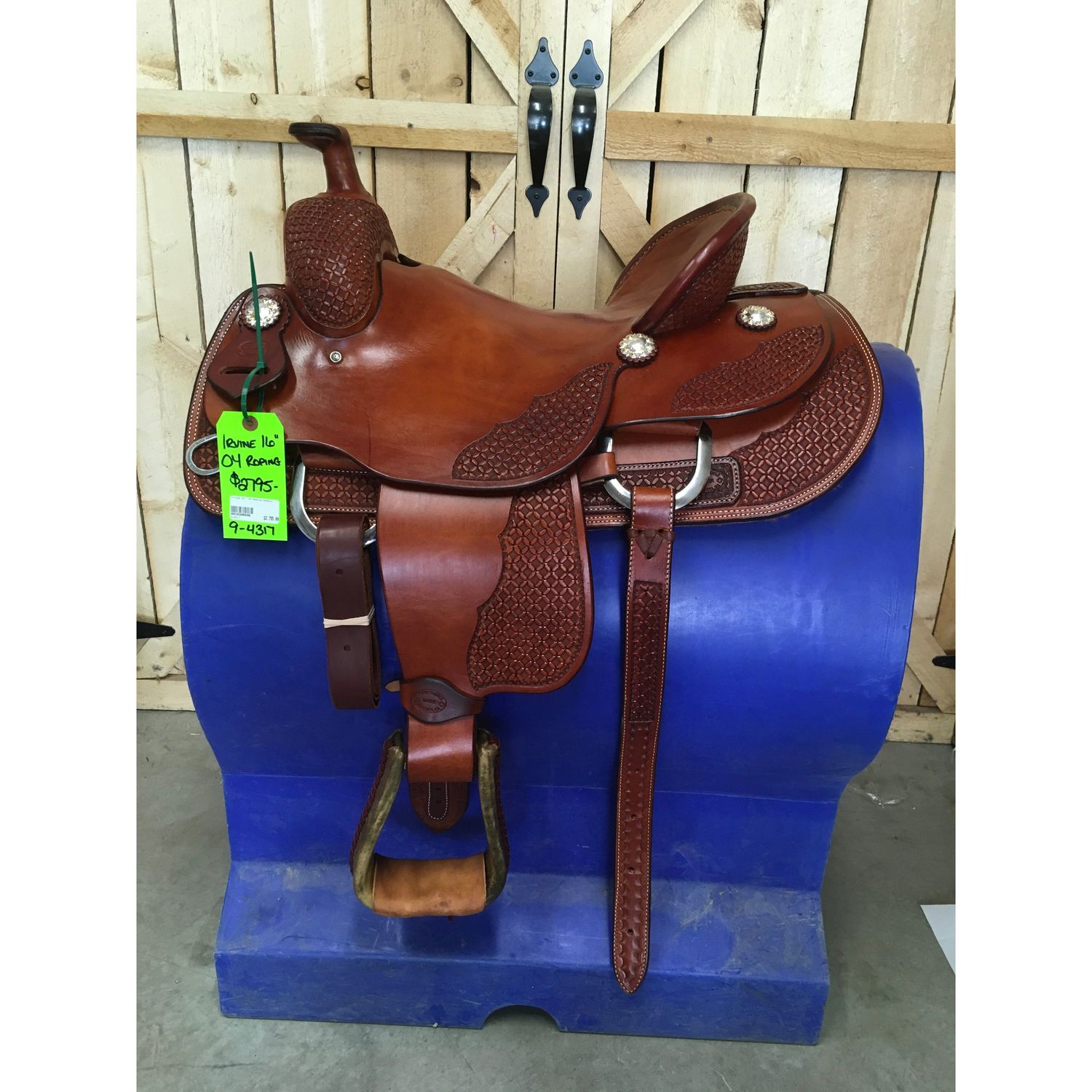 Irvine 16" OY Roping Saddle - 9-4317